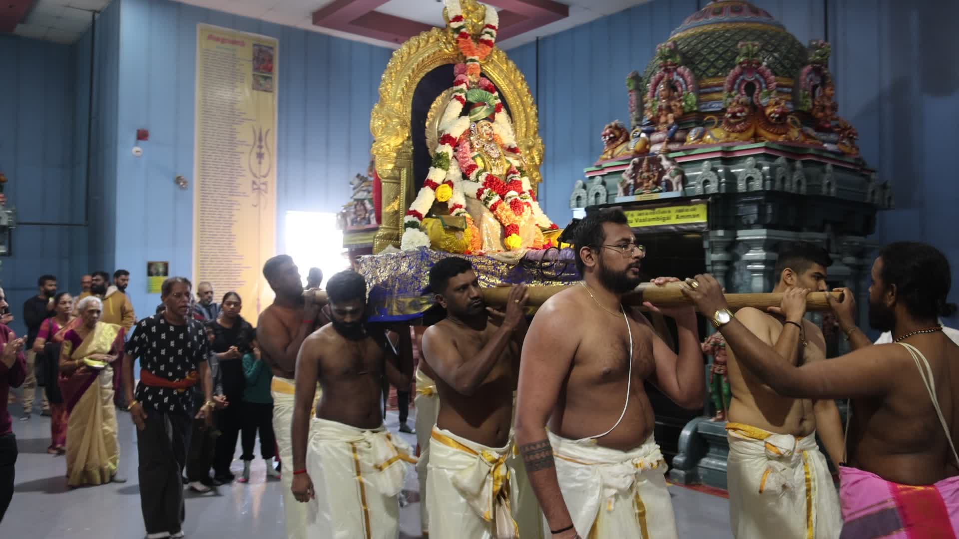 Tamil Hindus perform special prayers for Lord Ayyappa
