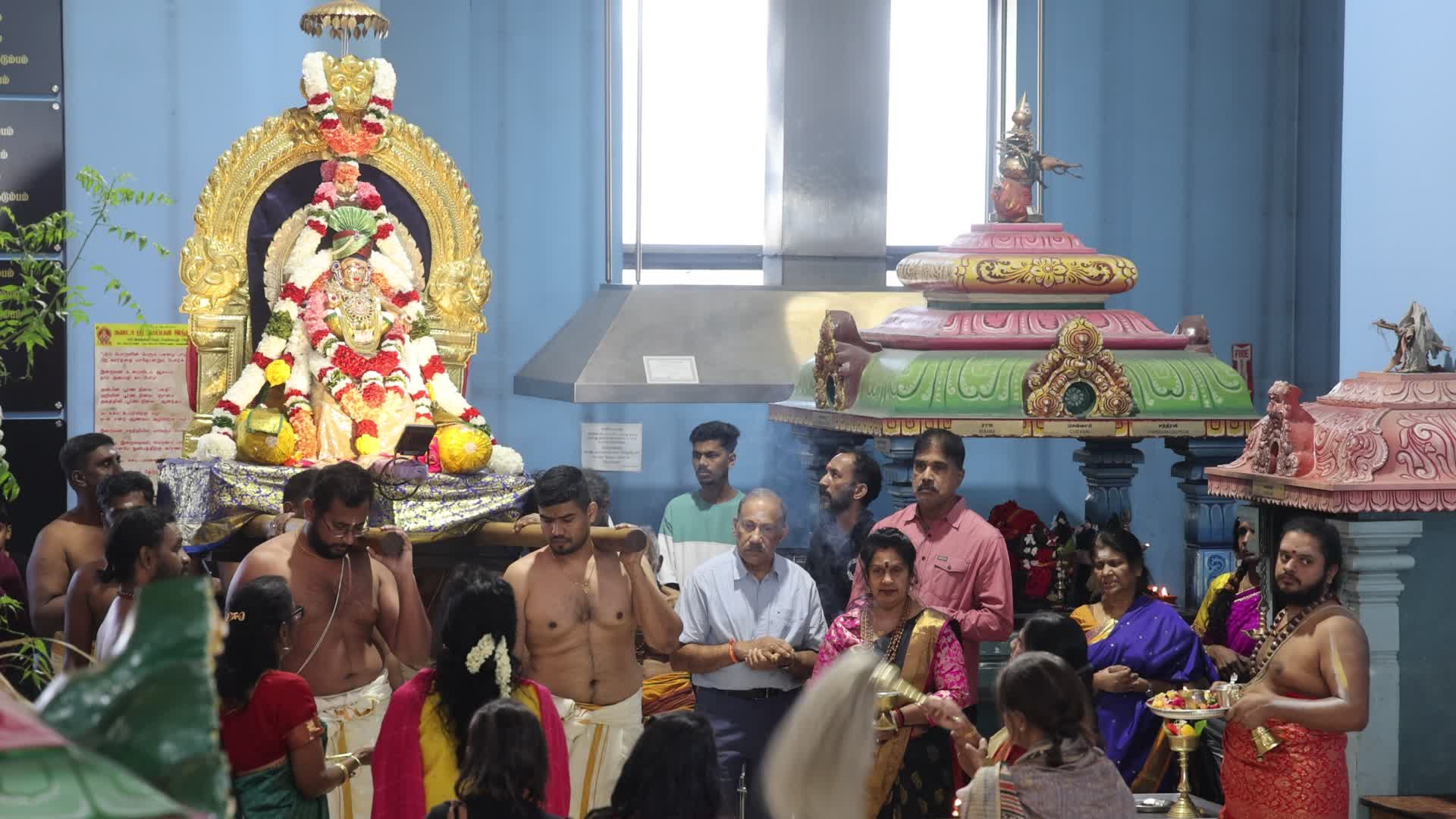 Tamil Hindus perform special prayers for Lord Ayyappa