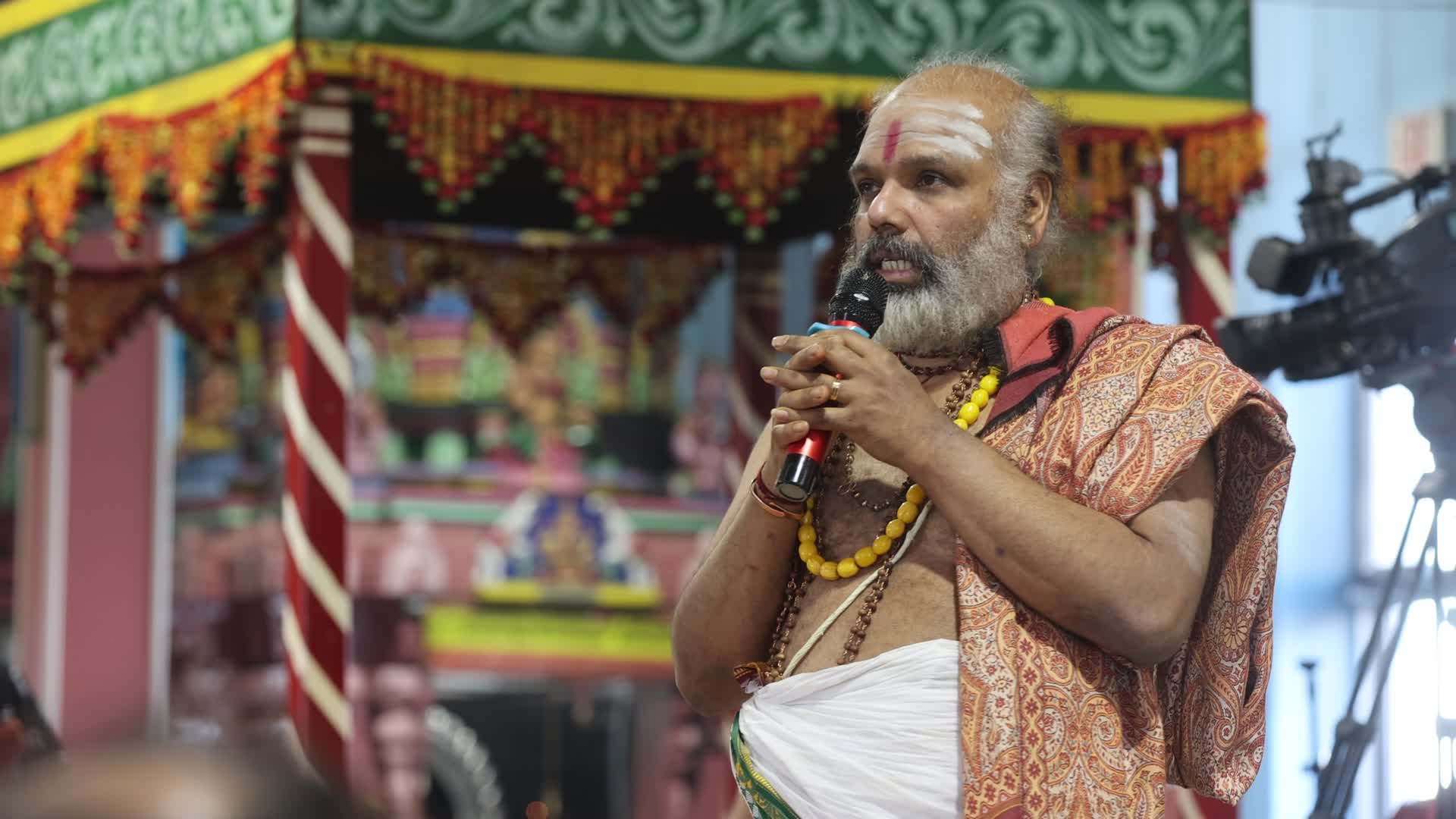 Tamil Hindus perform special prayers for Lord Ayyappa