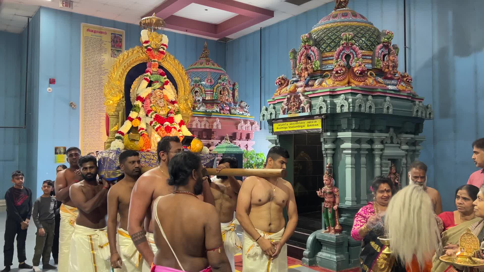 Tamil Hindus perform special prayers for Lord Ayyappa