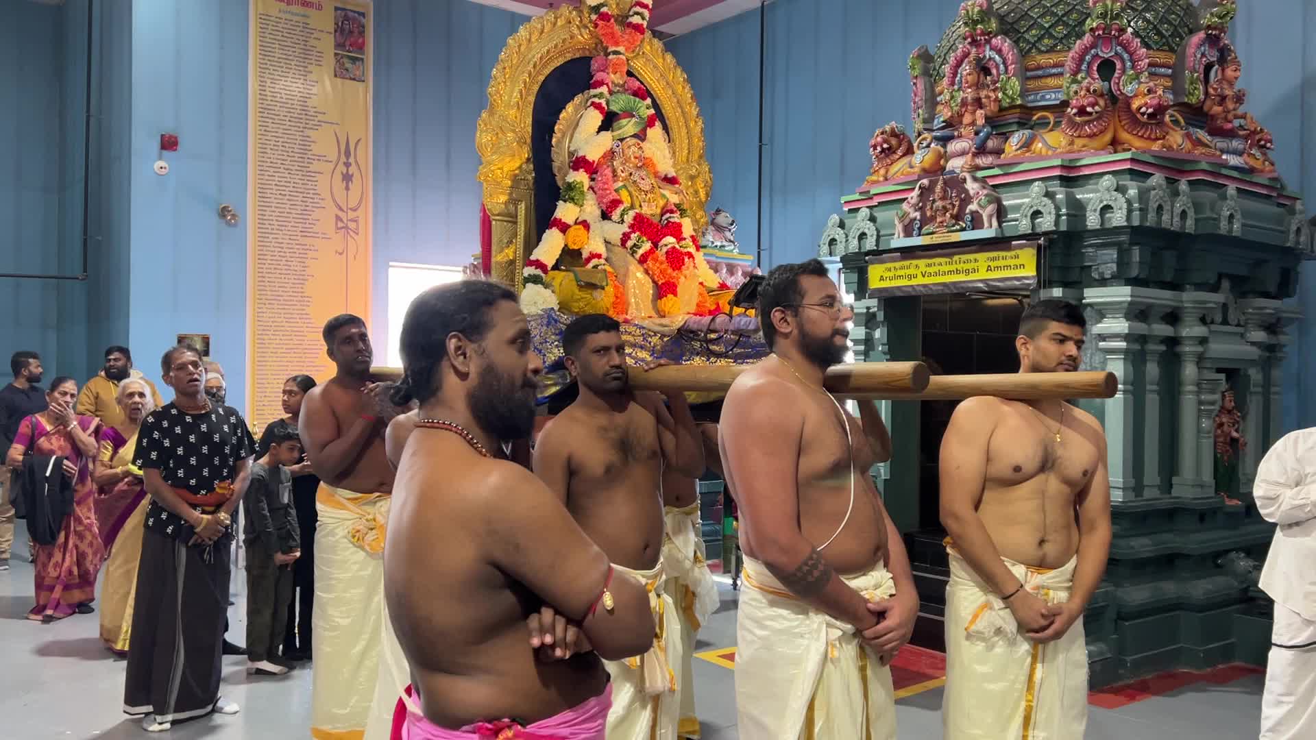 Tamil Hindus perform special prayers for Lord Ayyappa