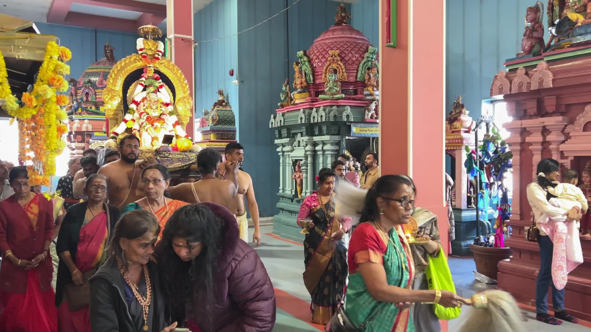 Tamil Hindus perform special prayers for Lord Ayyappa