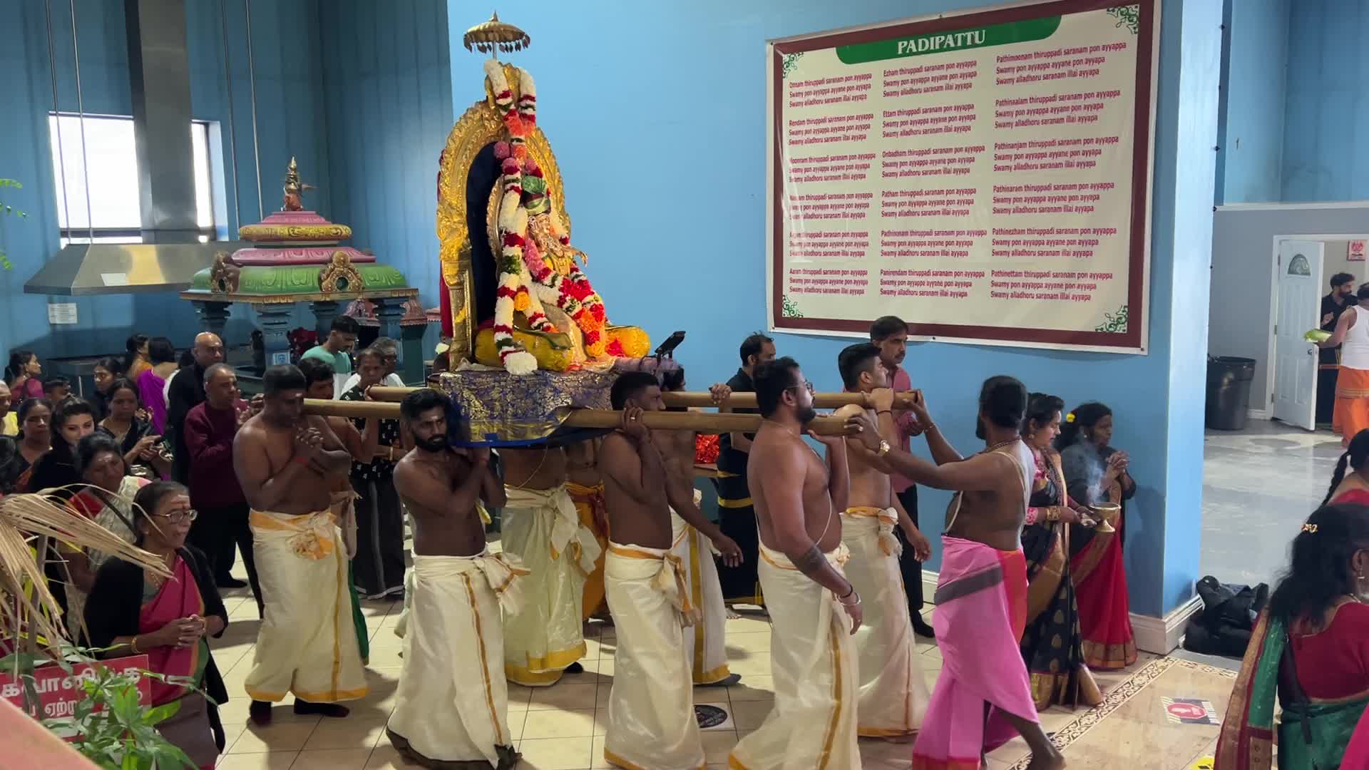 Tamil Hindus perform special prayers for Lord Ayyappa