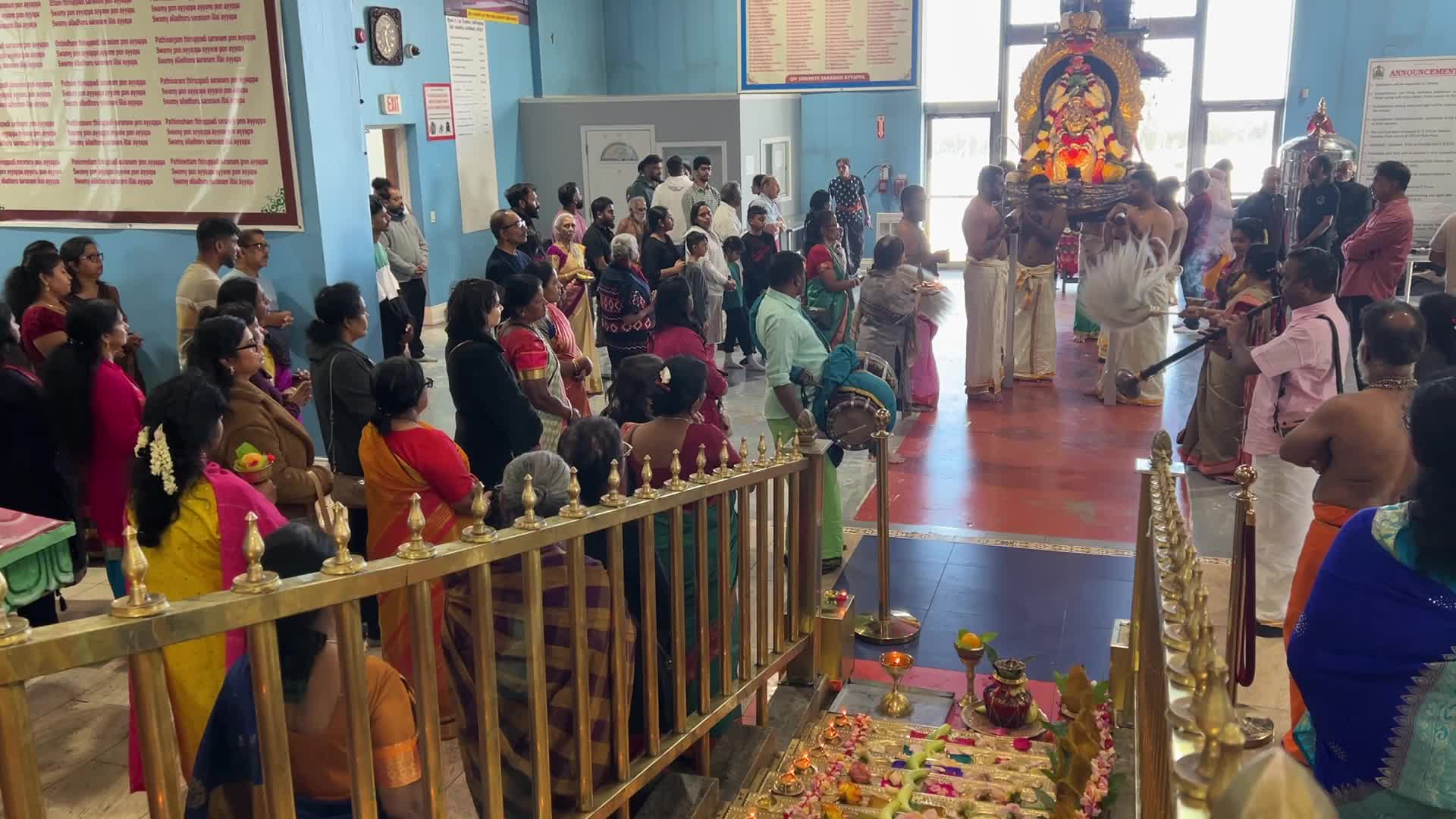 Tamil Hindus perform special prayers for Lord Ayyappa