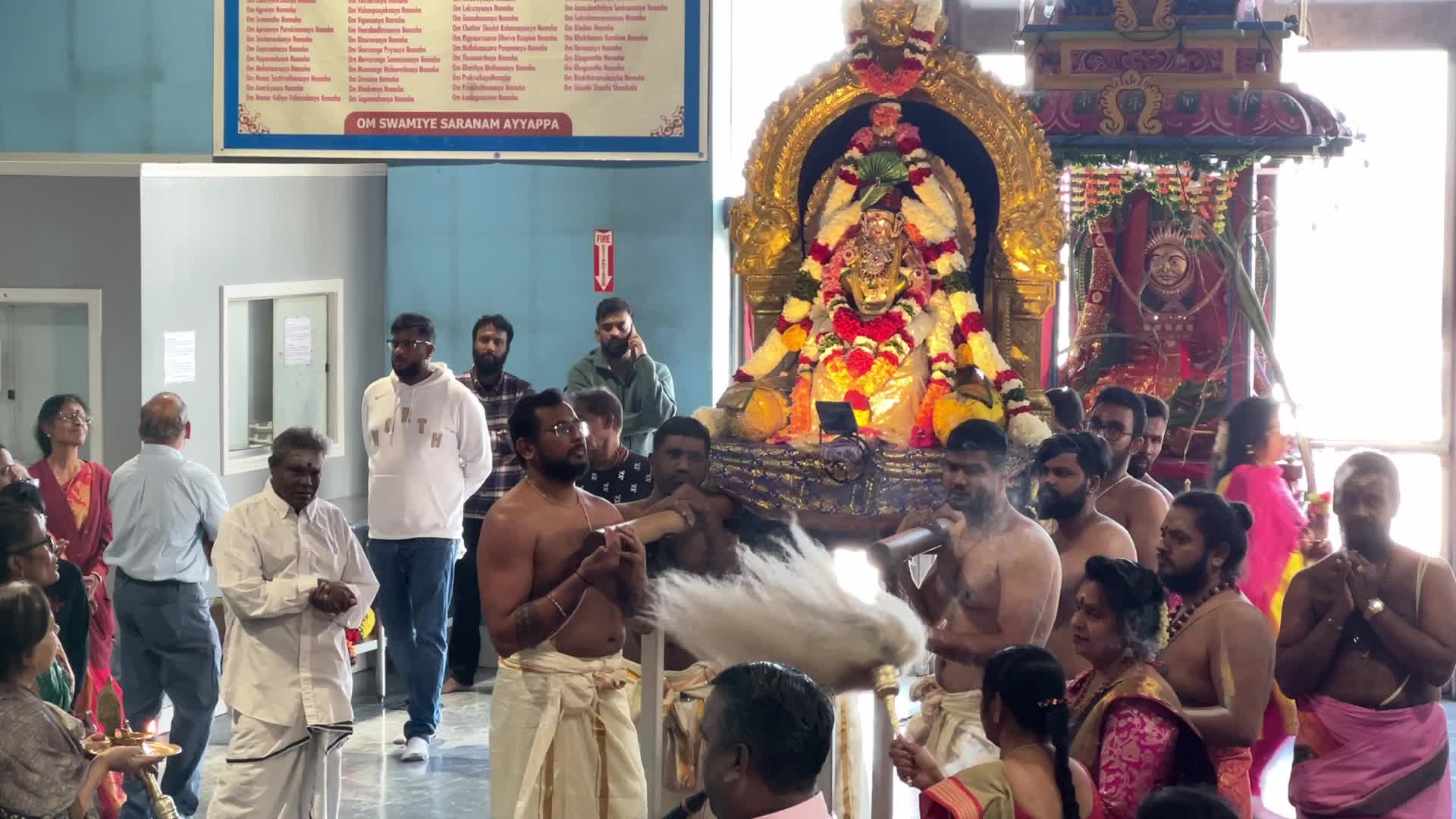 Tamil Hindus perform special prayers for Lord Ayyappa