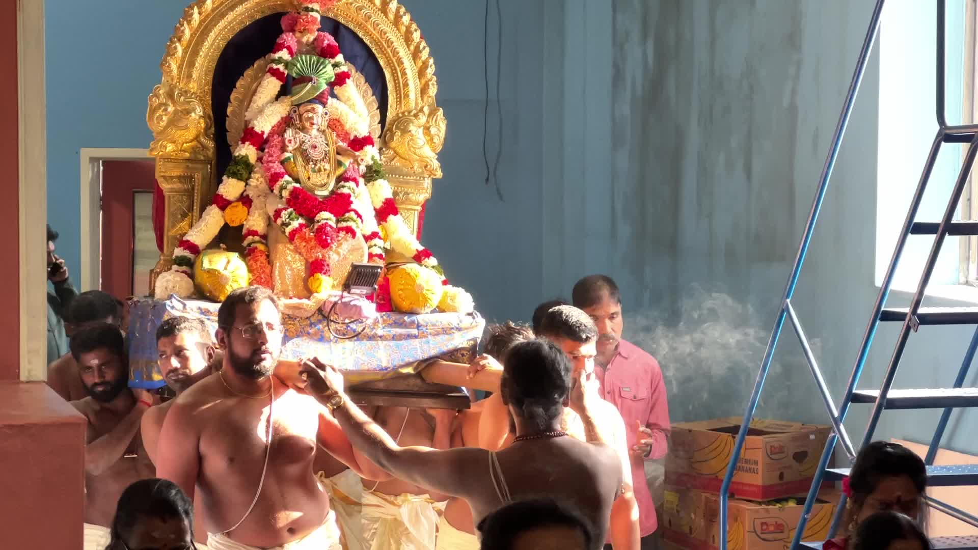 Tamil Hindus perform special prayers for Lord Ayyappa