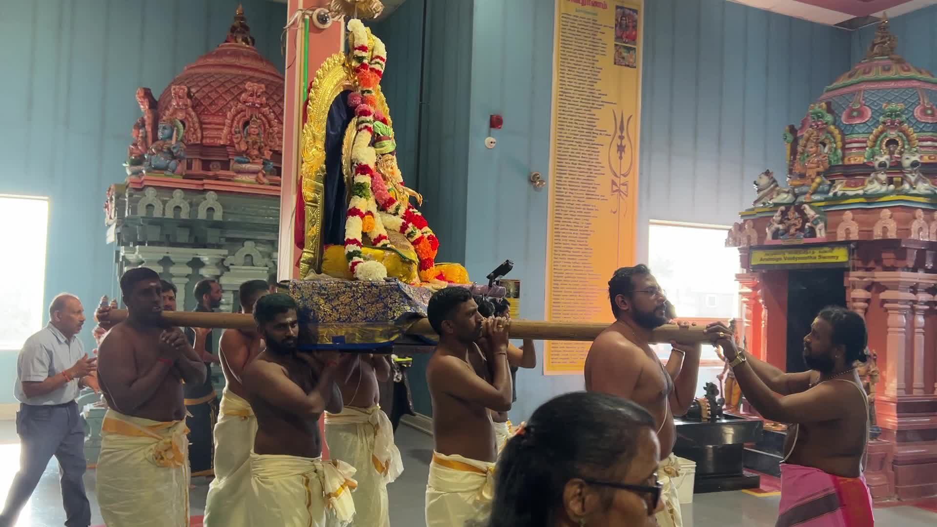 Tamil Hindus perform special prayers for Lord Ayyappa