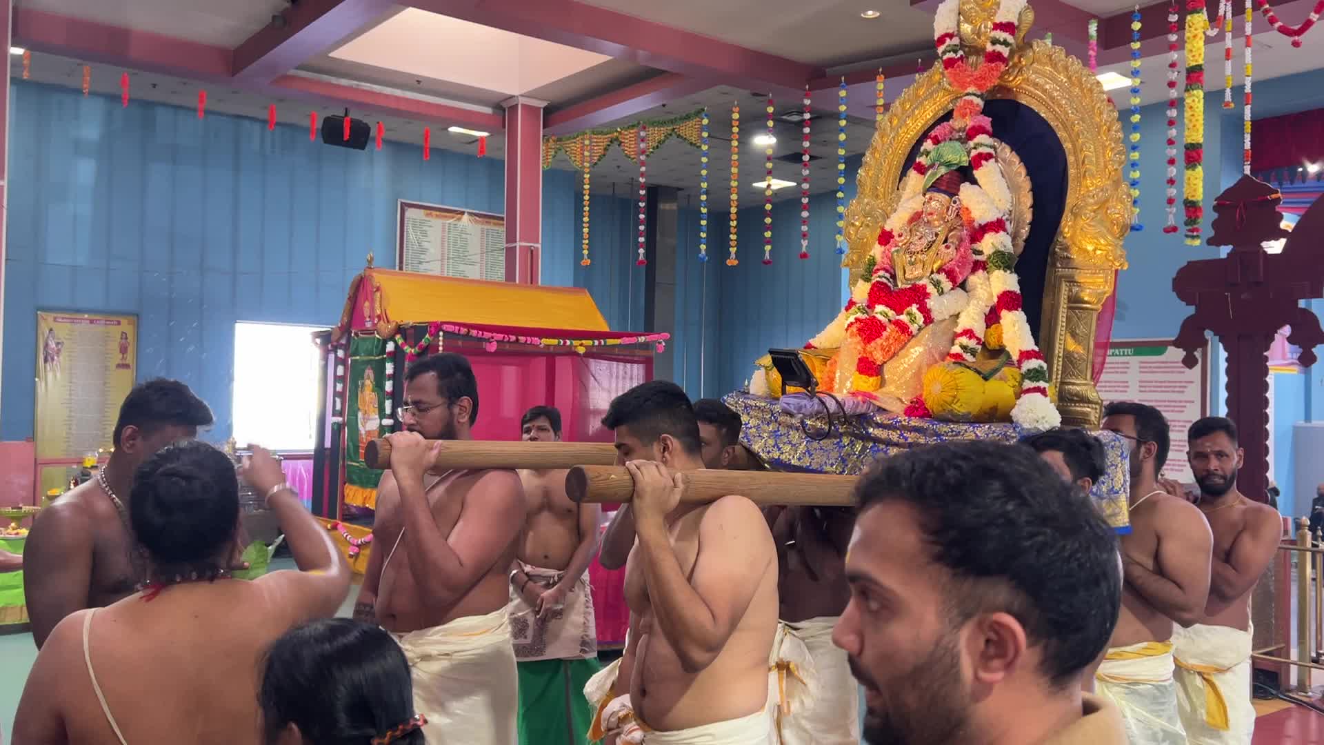 Tamil Hindus perform special prayers for Lord Ayyappa