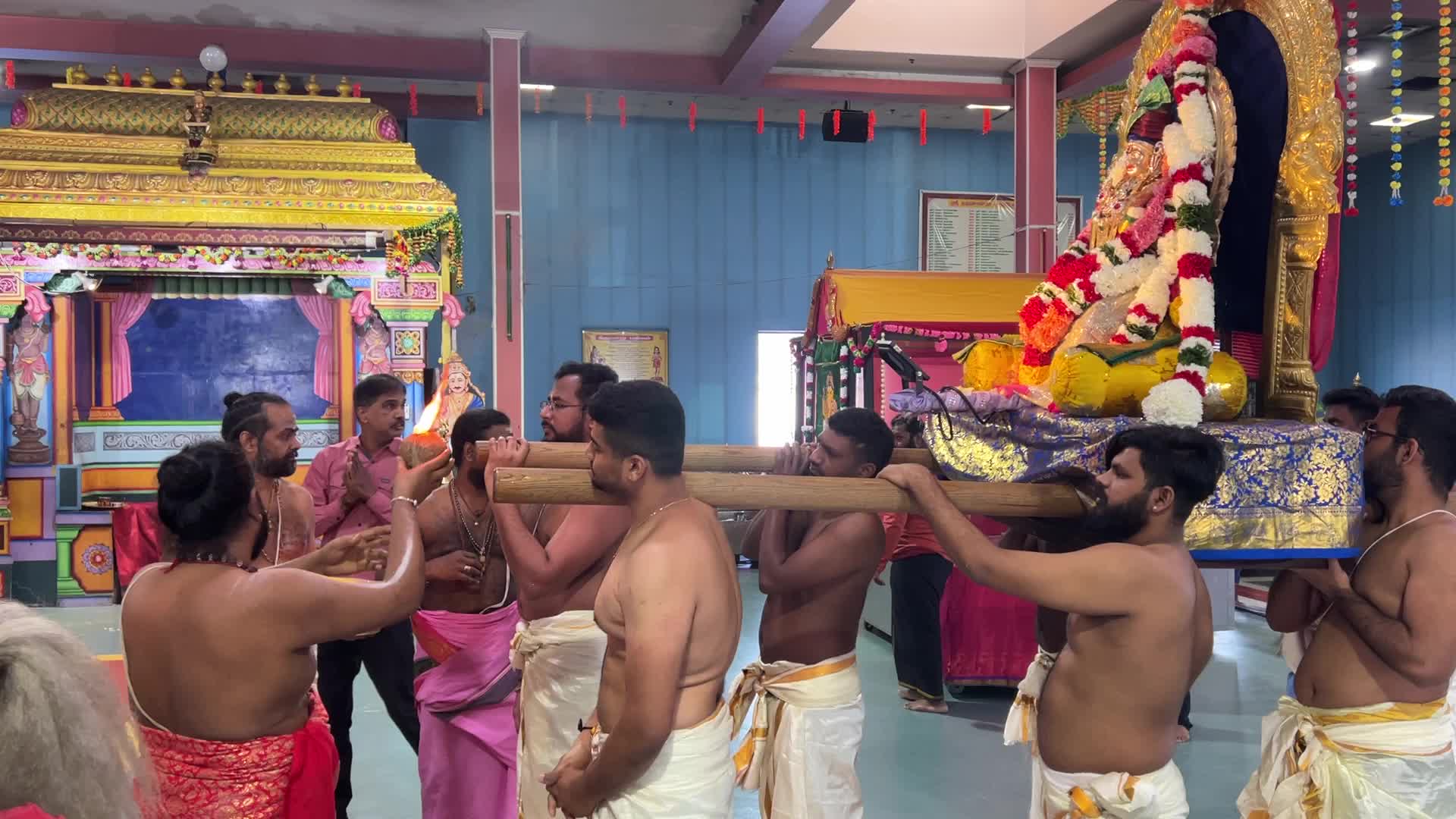 Tamil Hindus perform special prayers for Lord Ayyappa