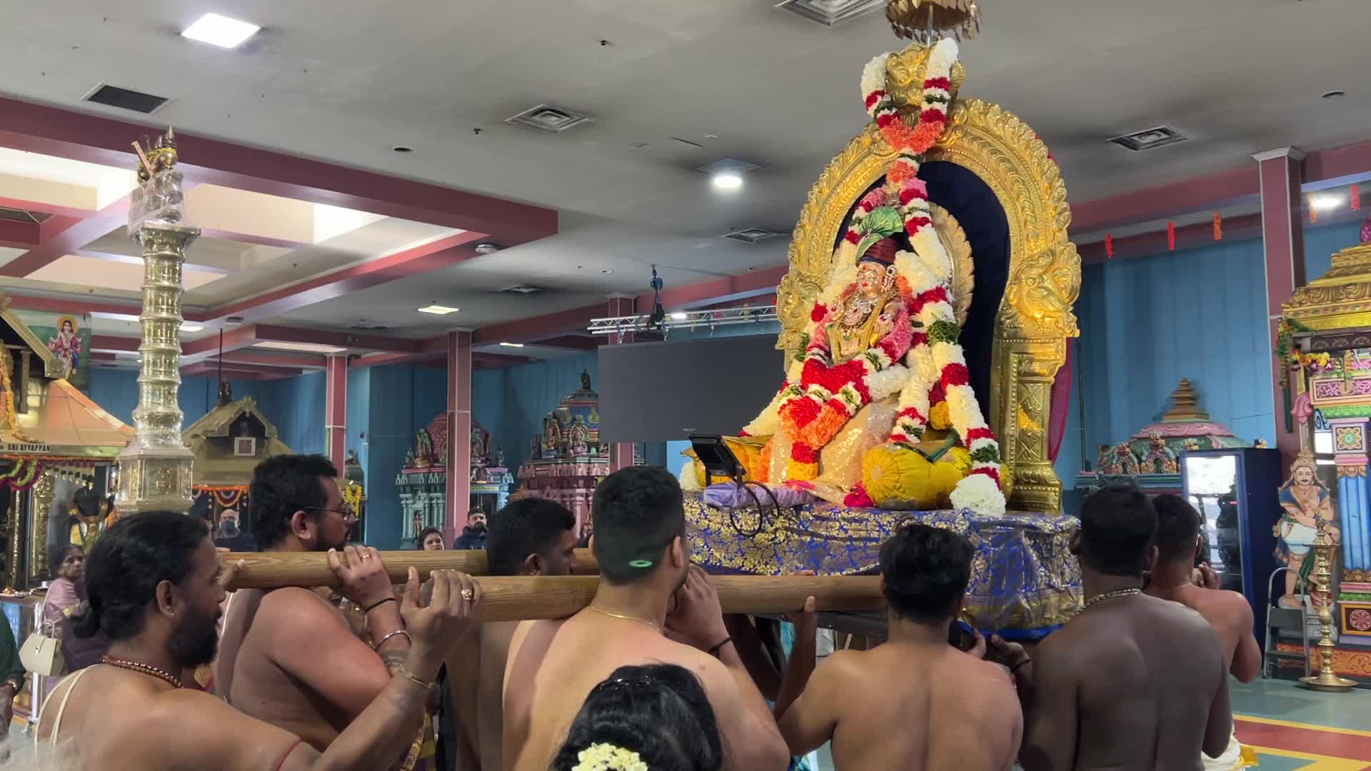 Tamil Hindus perform special prayers for Lord Ayyappa