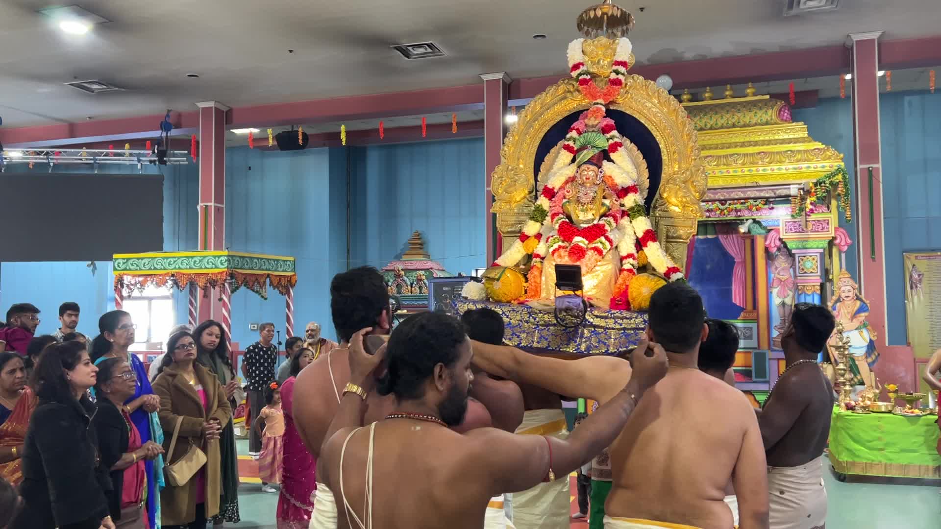 Tamil Hindus perform special prayers for Lord Ayyappa