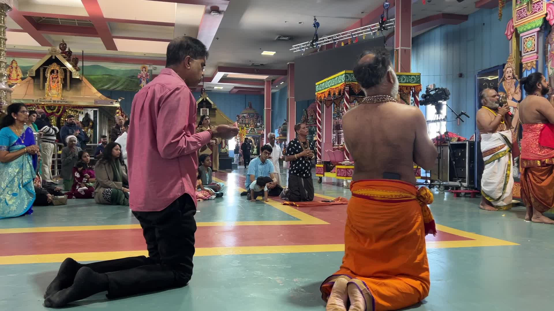Tamil Hindus perform special prayers for Lord Ayyappa