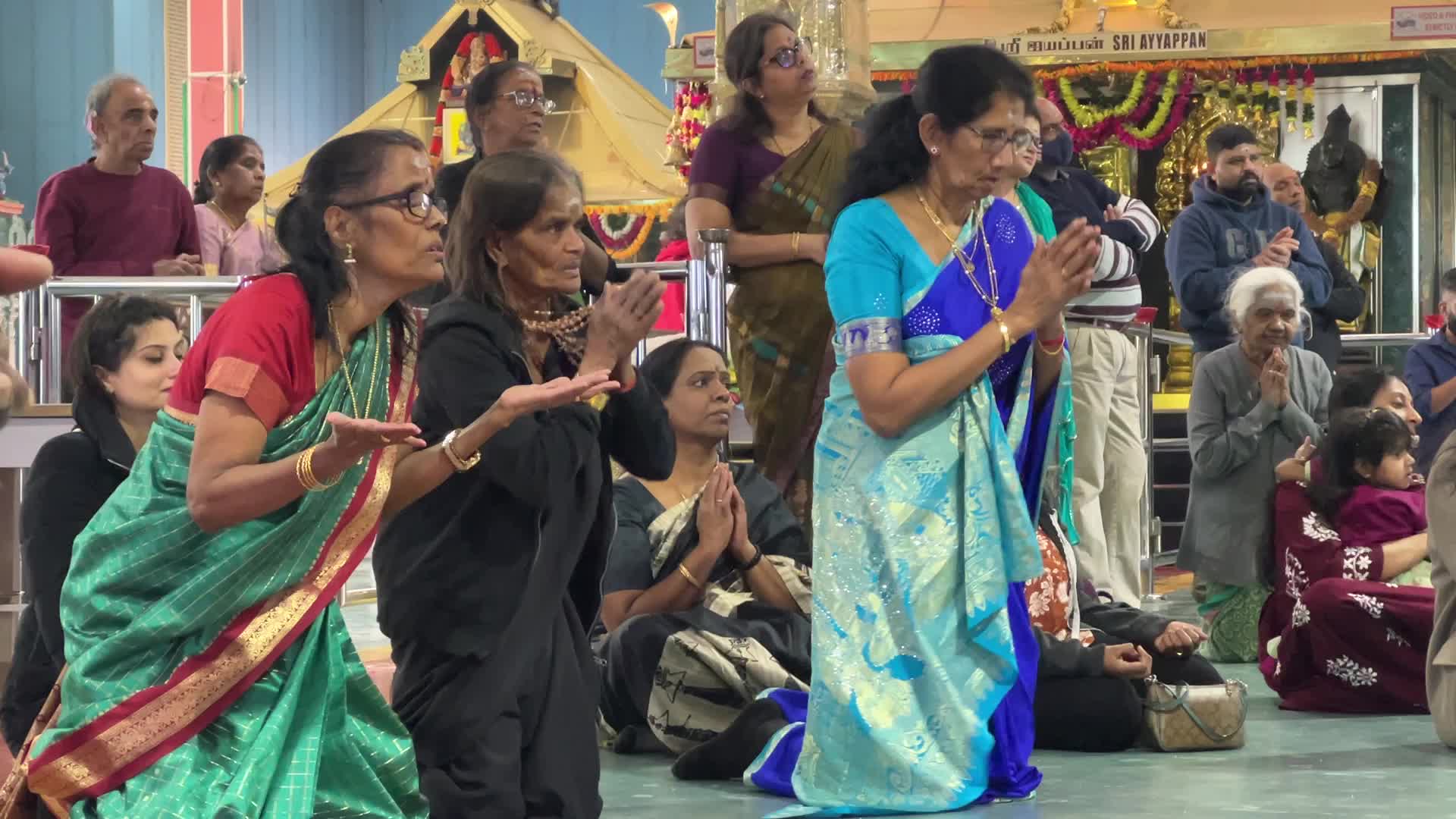 Tamil Hindus perform special prayers for Lord Ayyappa