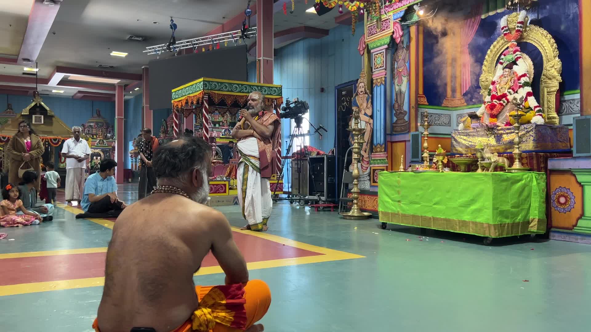 Tamil Hindus perform special prayers for Lord Ayyappa