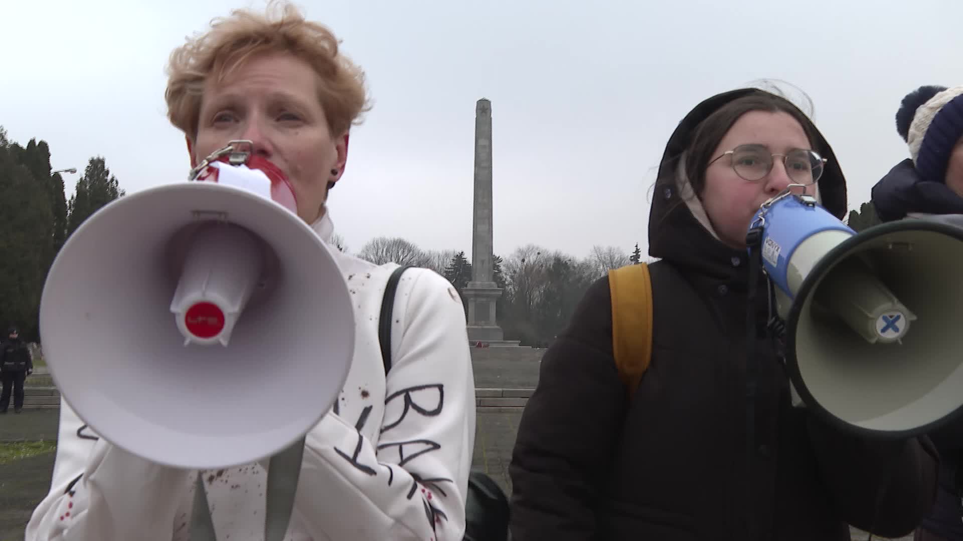 Activists disrupted ceremony of the Russian ambassador to Poland
