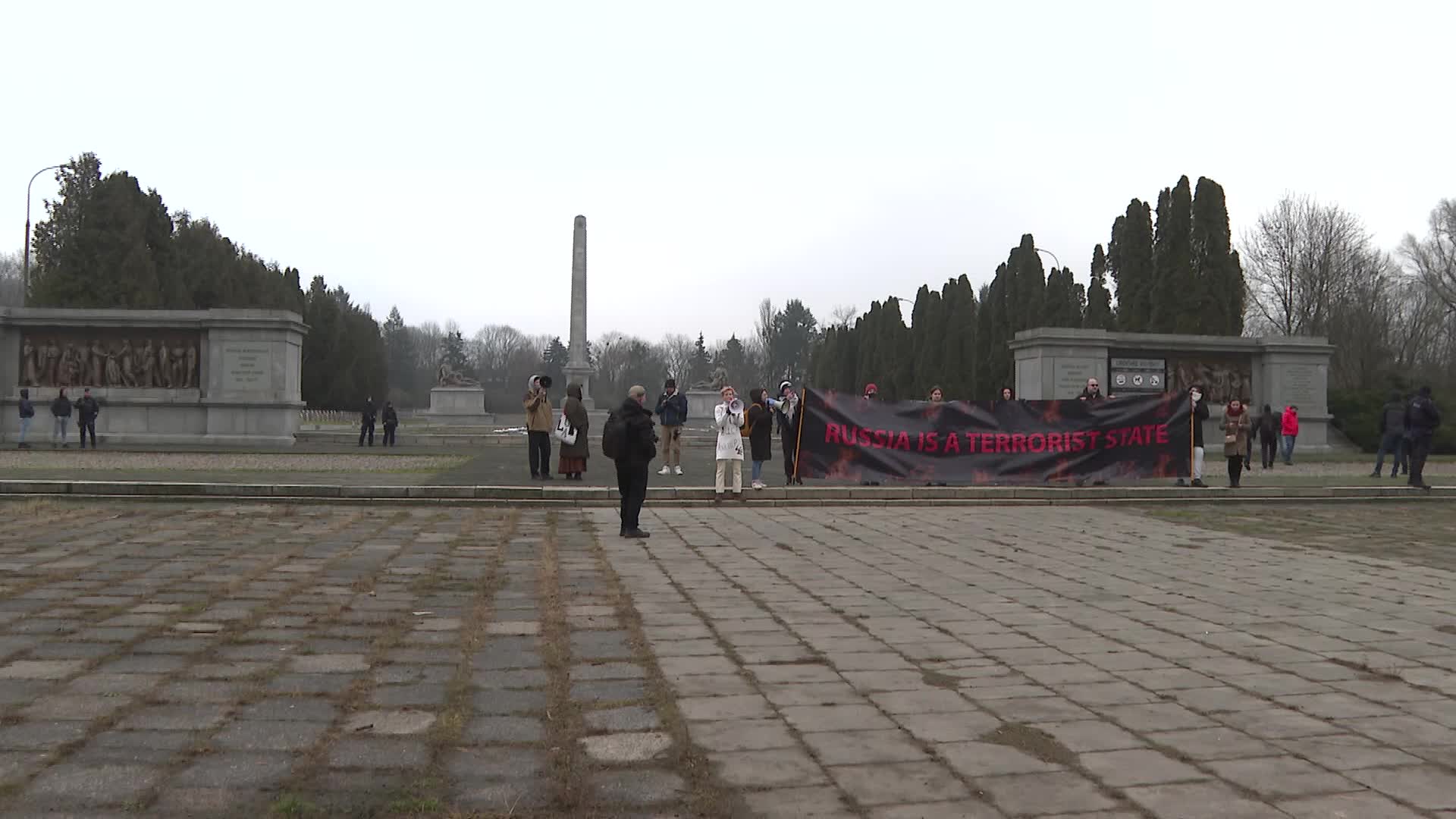 Activists disrupted ceremony of the Russian ambassador to Poland