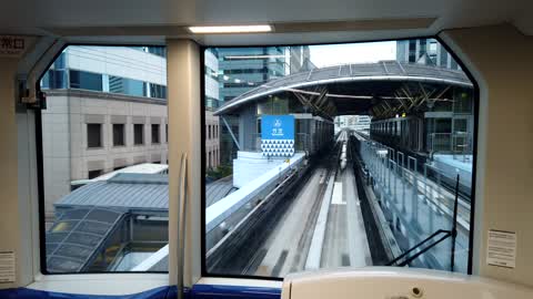 Tokyo subway timelapse