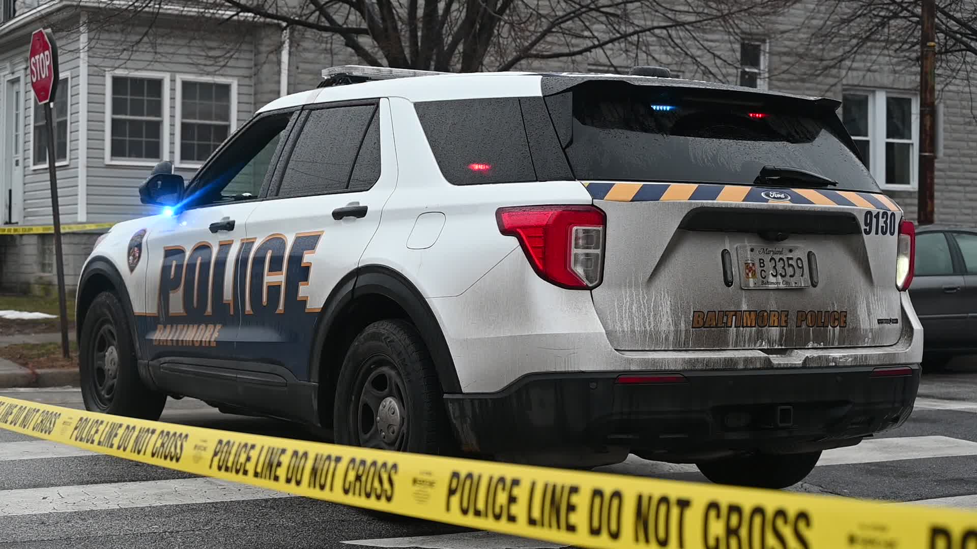 One Man Killed And One Man Injured After They Were Shot Numerous Times While Inside Of A Vehicle On The 400 Block Of Washburn Avenue In Baltimore Maryland