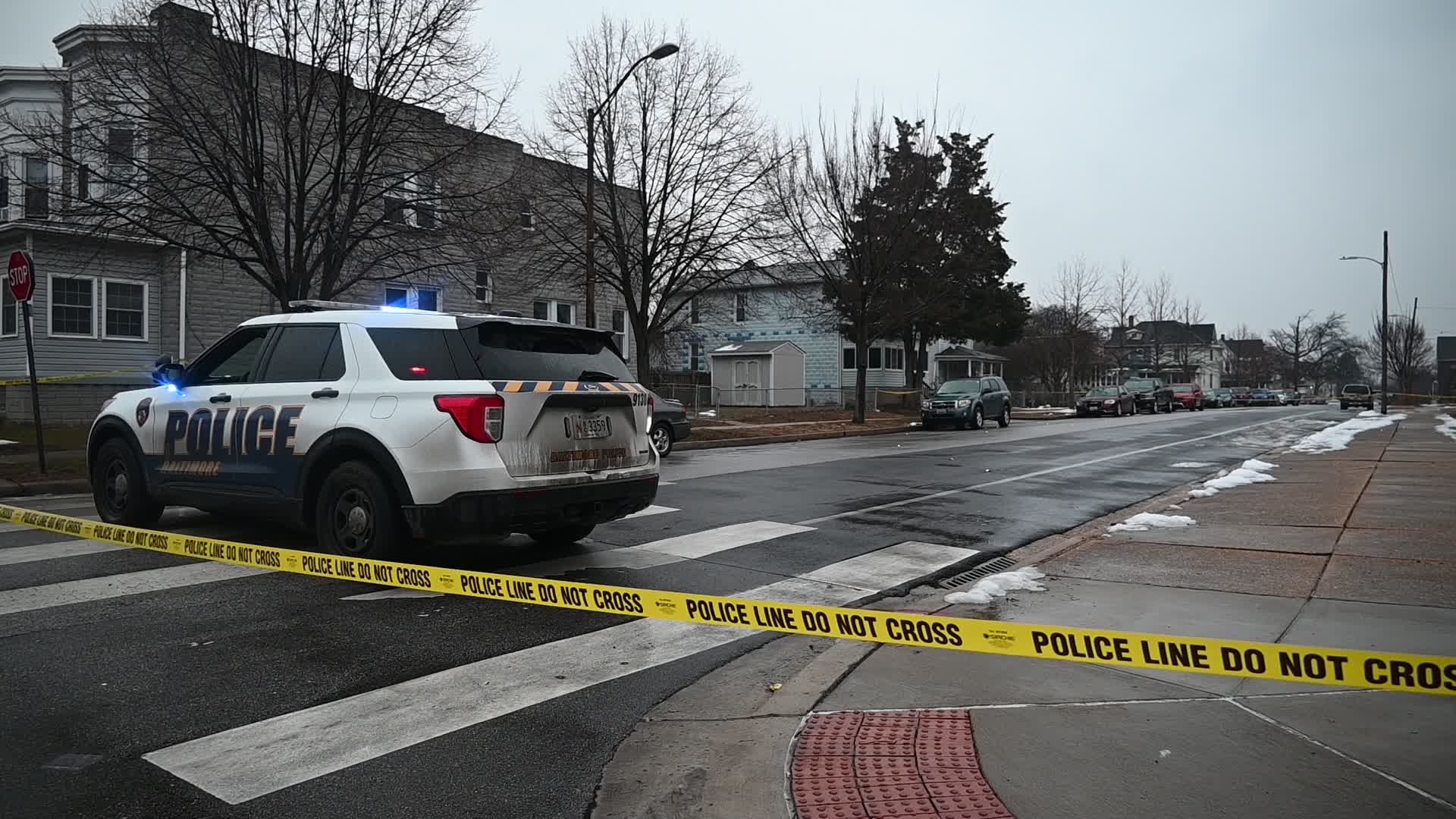 One Man Killed And One Man Injured After They Were Shot Numerous Times While Inside Of A Vehicle On The 400 Block Of Washburn Avenue In Baltimore Maryland