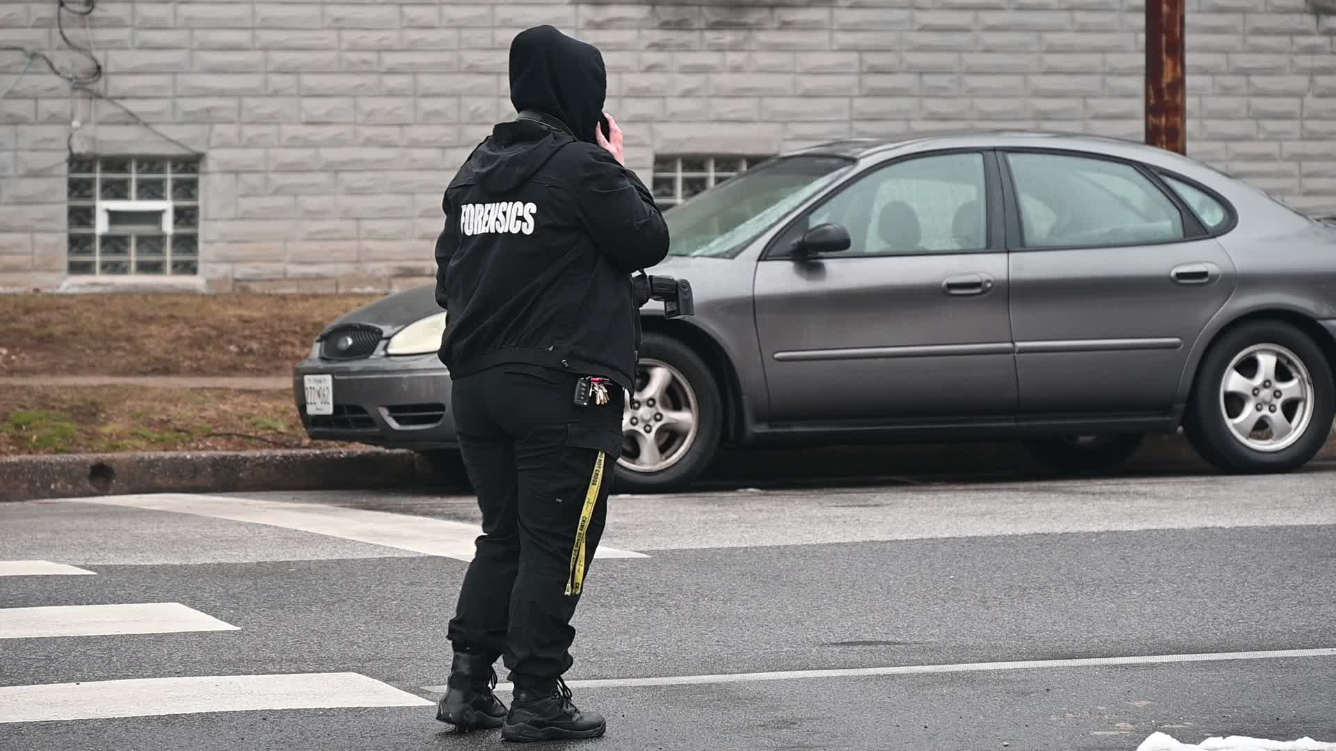 One Man Killed And One Man Injured After They Were Shot Numerous Times While Inside Of A Vehicle On The 400 Block Of Washburn Avenue In Baltimore Maryland