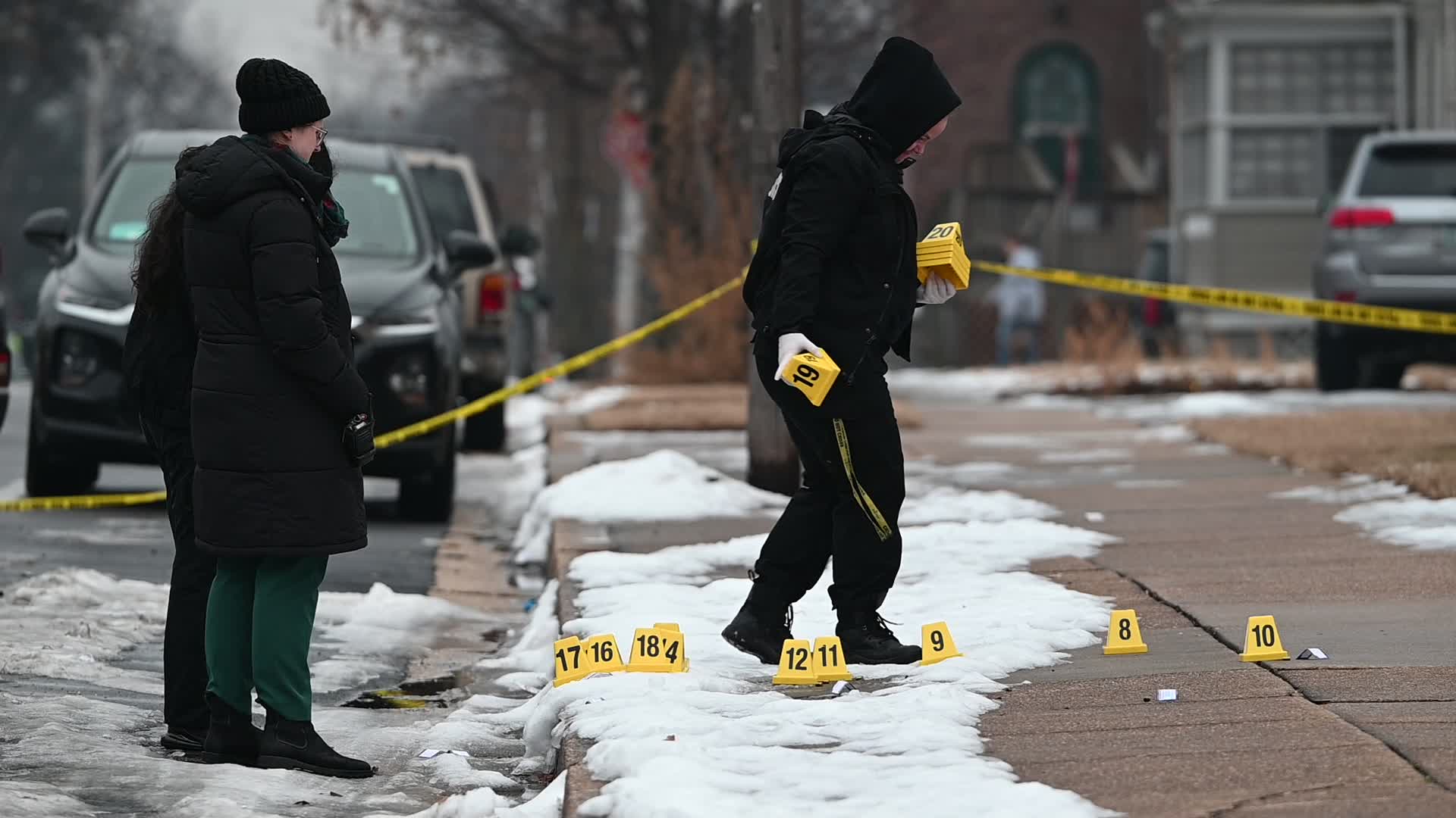 One Man Killed And One Man Injured After They Were Shot Numerous Times While Inside Of A Vehicle On The 400 Block Of Washburn Avenue In Baltimore Maryland