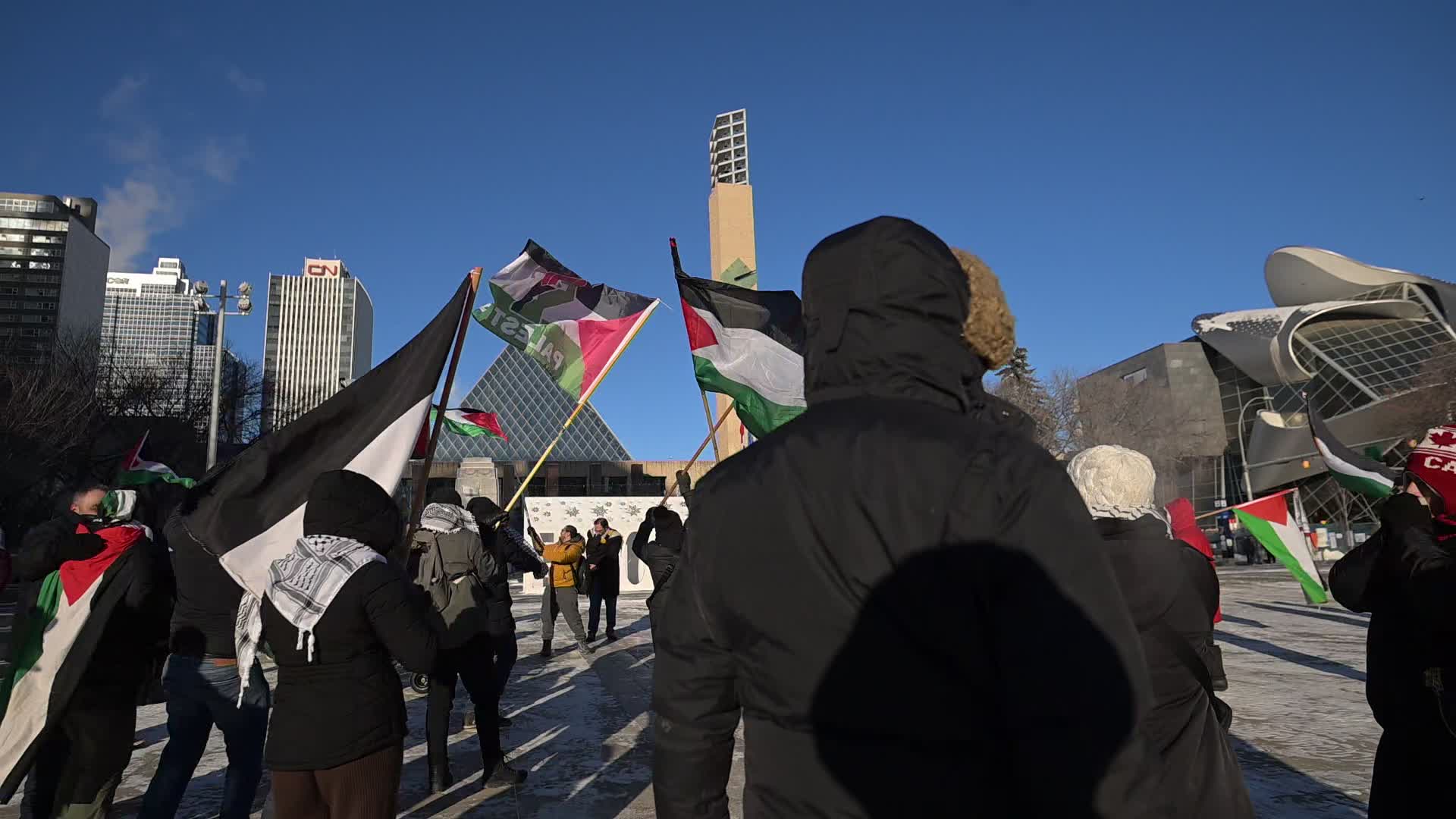 Palestinian Community in Edmonton Celebrates Ceasefire