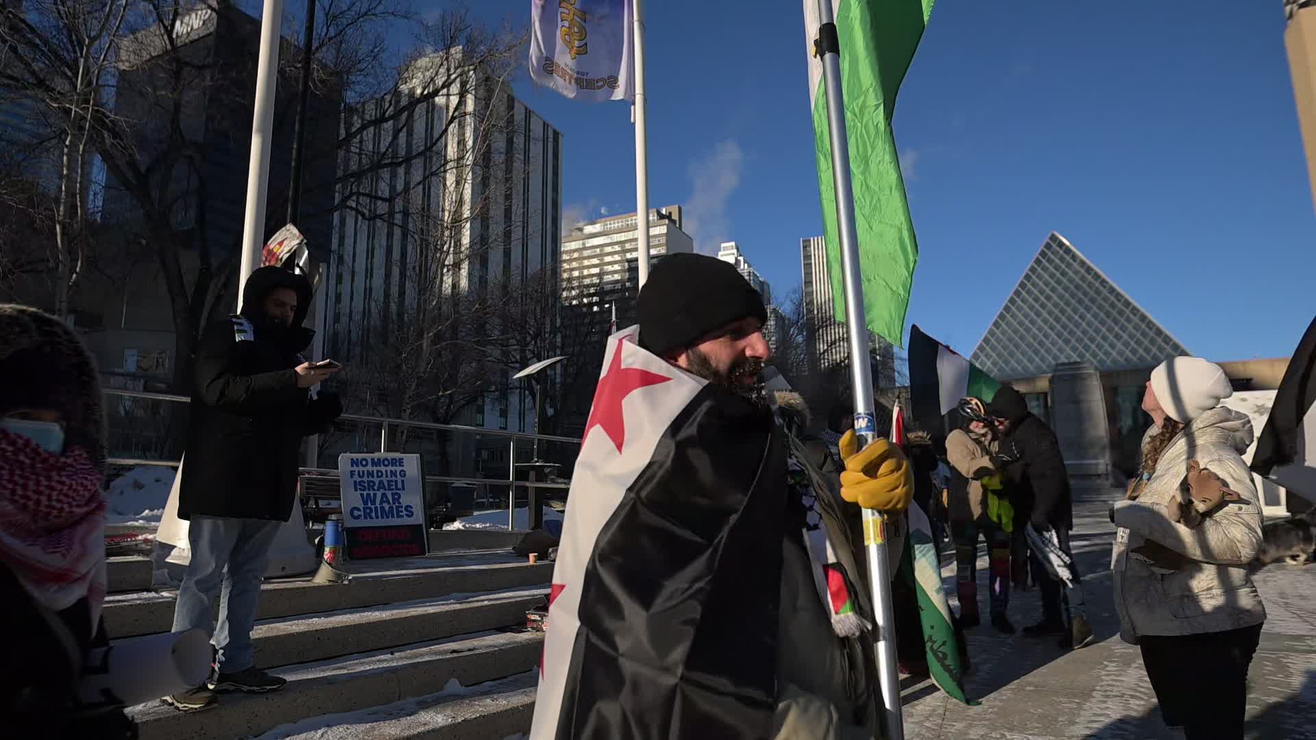 Palestinian Community in Edmonton Celebrates Ceasefire