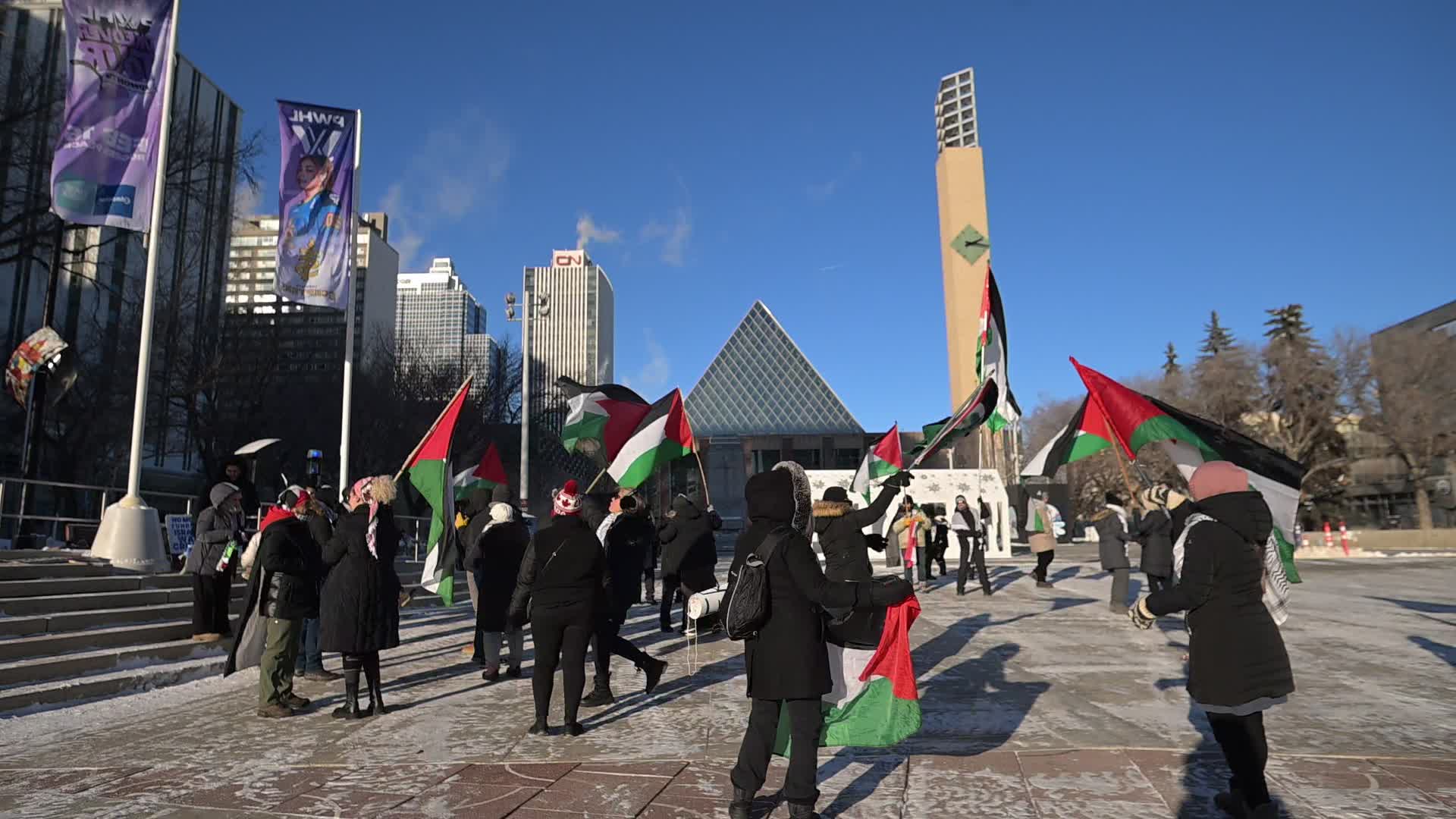 Palestinian Community in Edmonton Celebrates Ceasefire