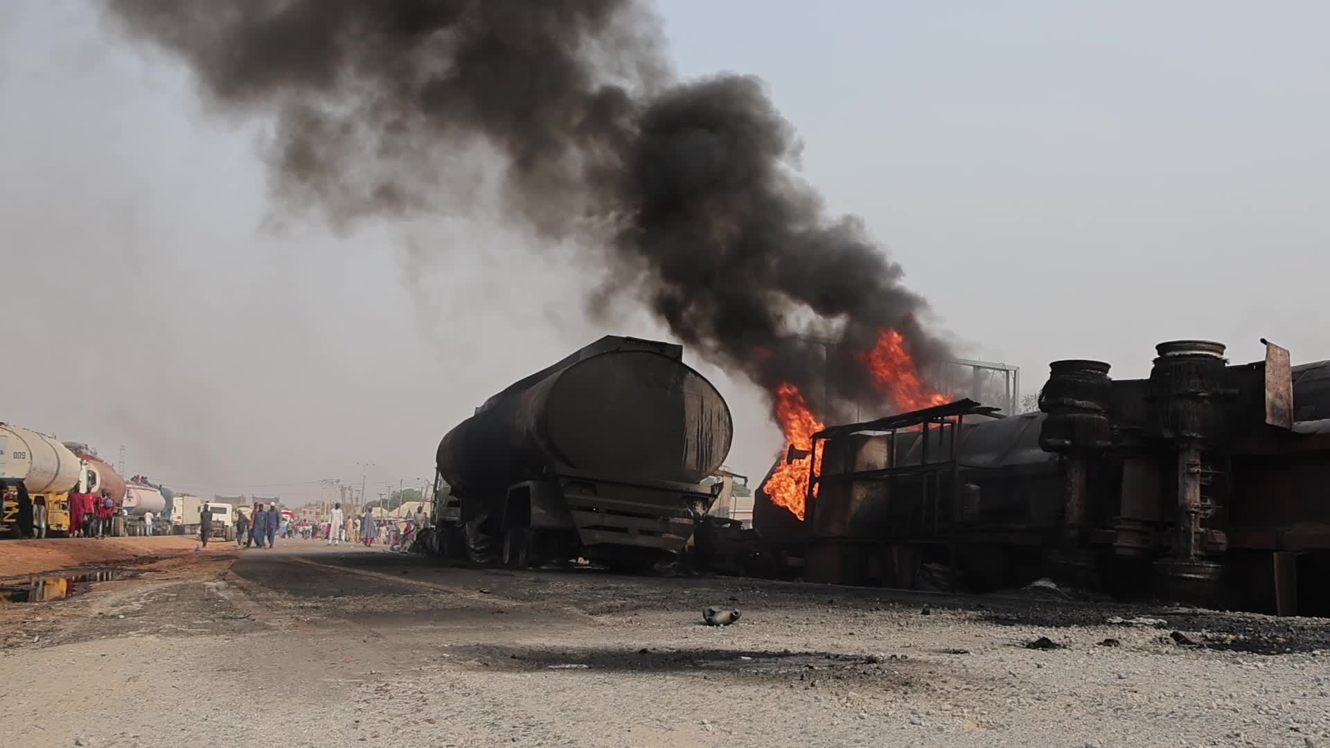 Petrol tanker explosion in Dikko, Niger State, Nigeria 