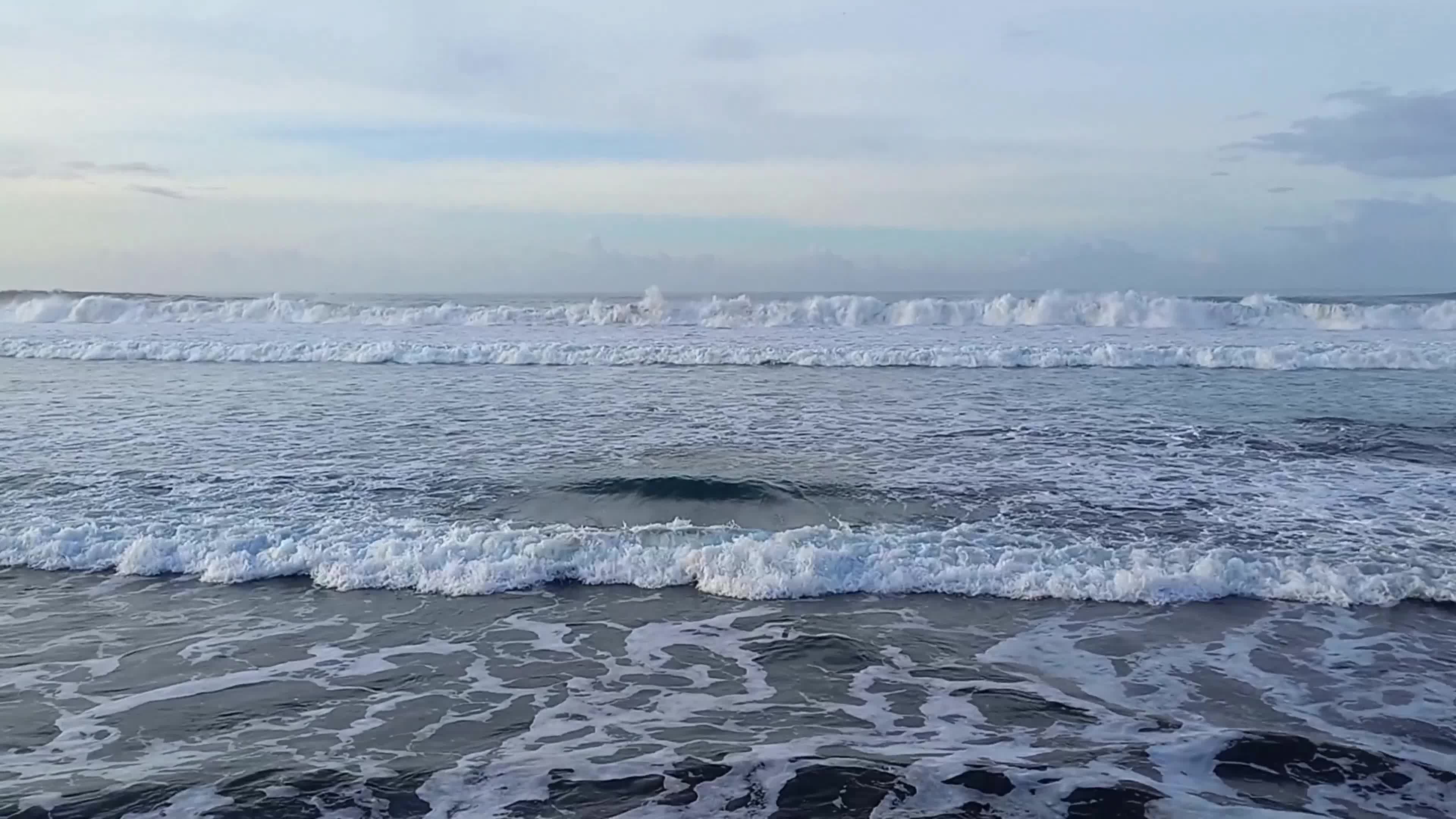 Citanggeuleuk Beach In Garut West Java Indonesia