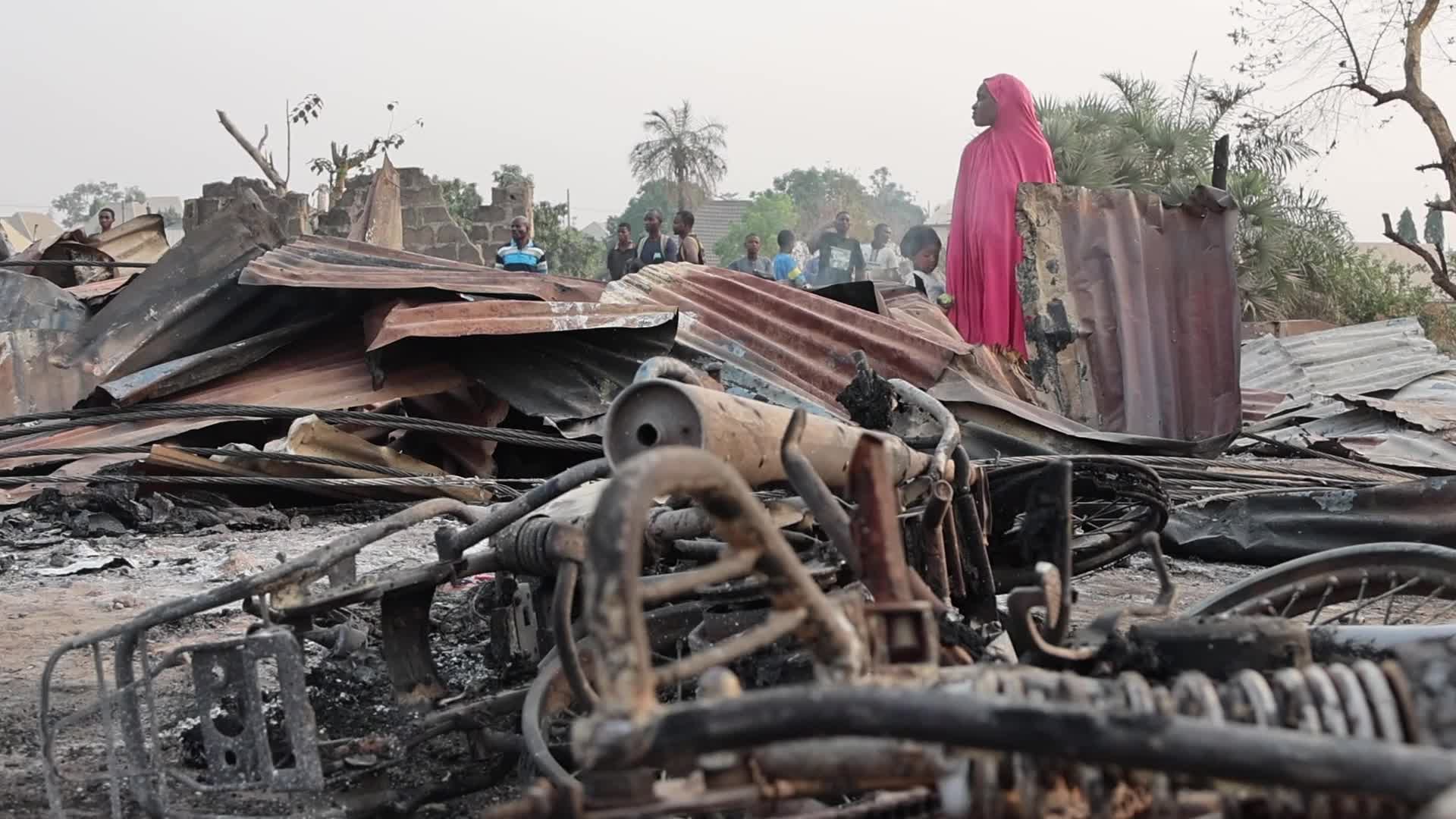 Petrol tanker explosion in Dikko, Niger State, Nigeria 