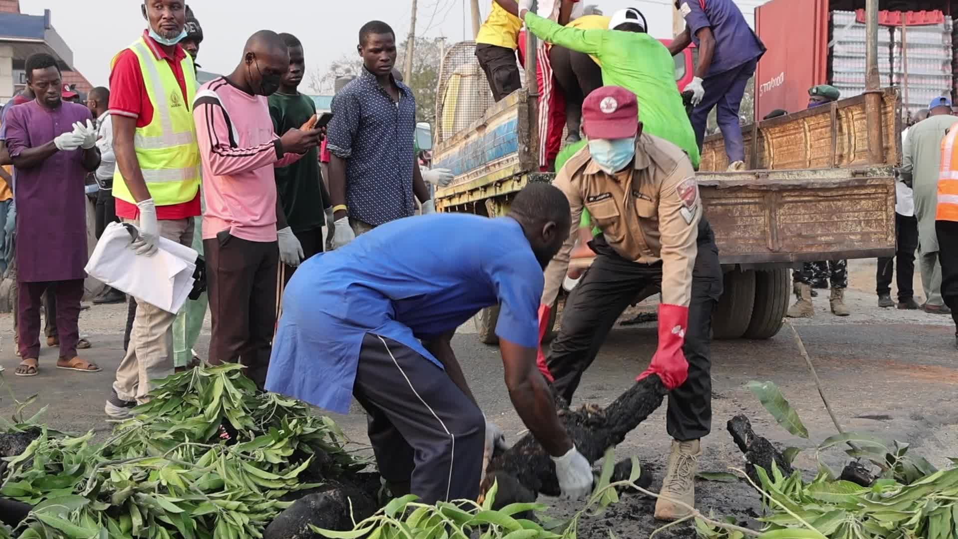 Petrol tanker explosion in Dikko, Niger State, Nigeria 