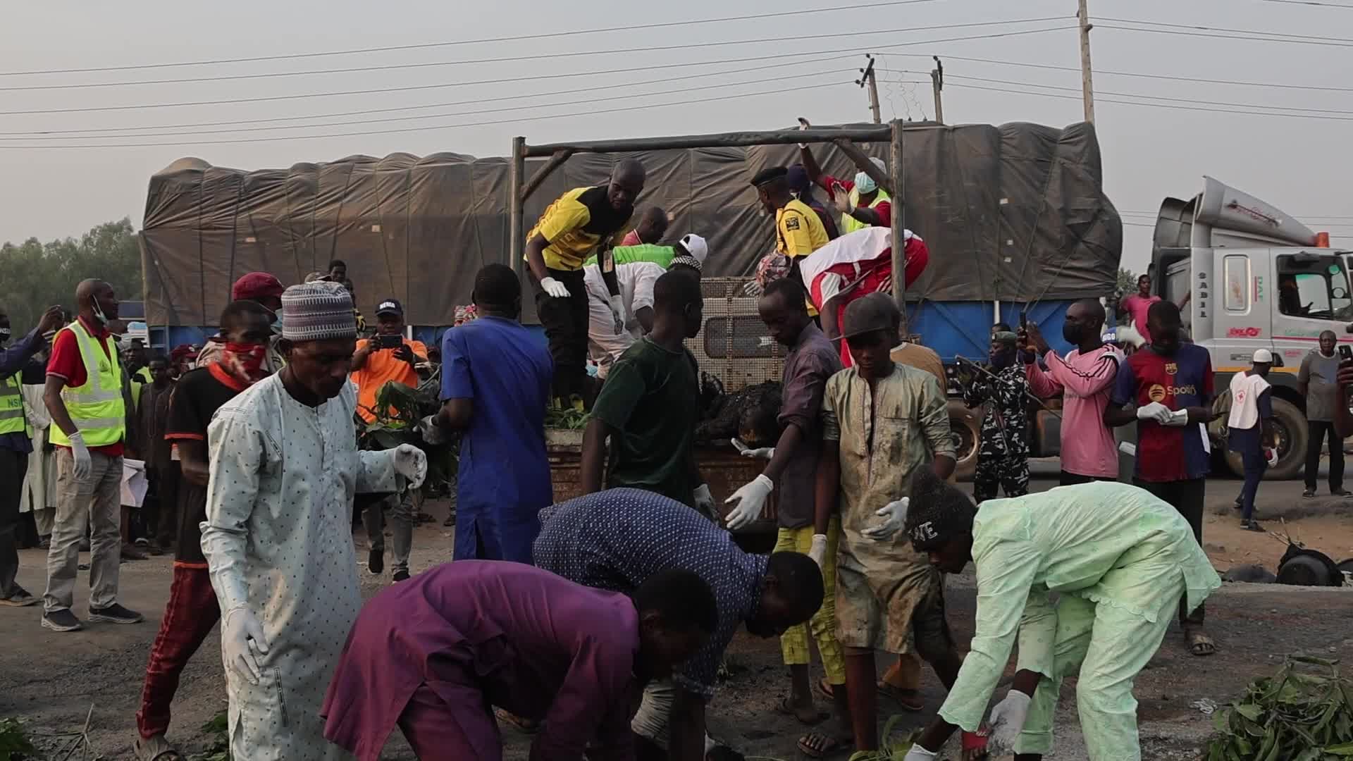 Petrol tanker explosion in Dikko, Niger State, Nigeria 