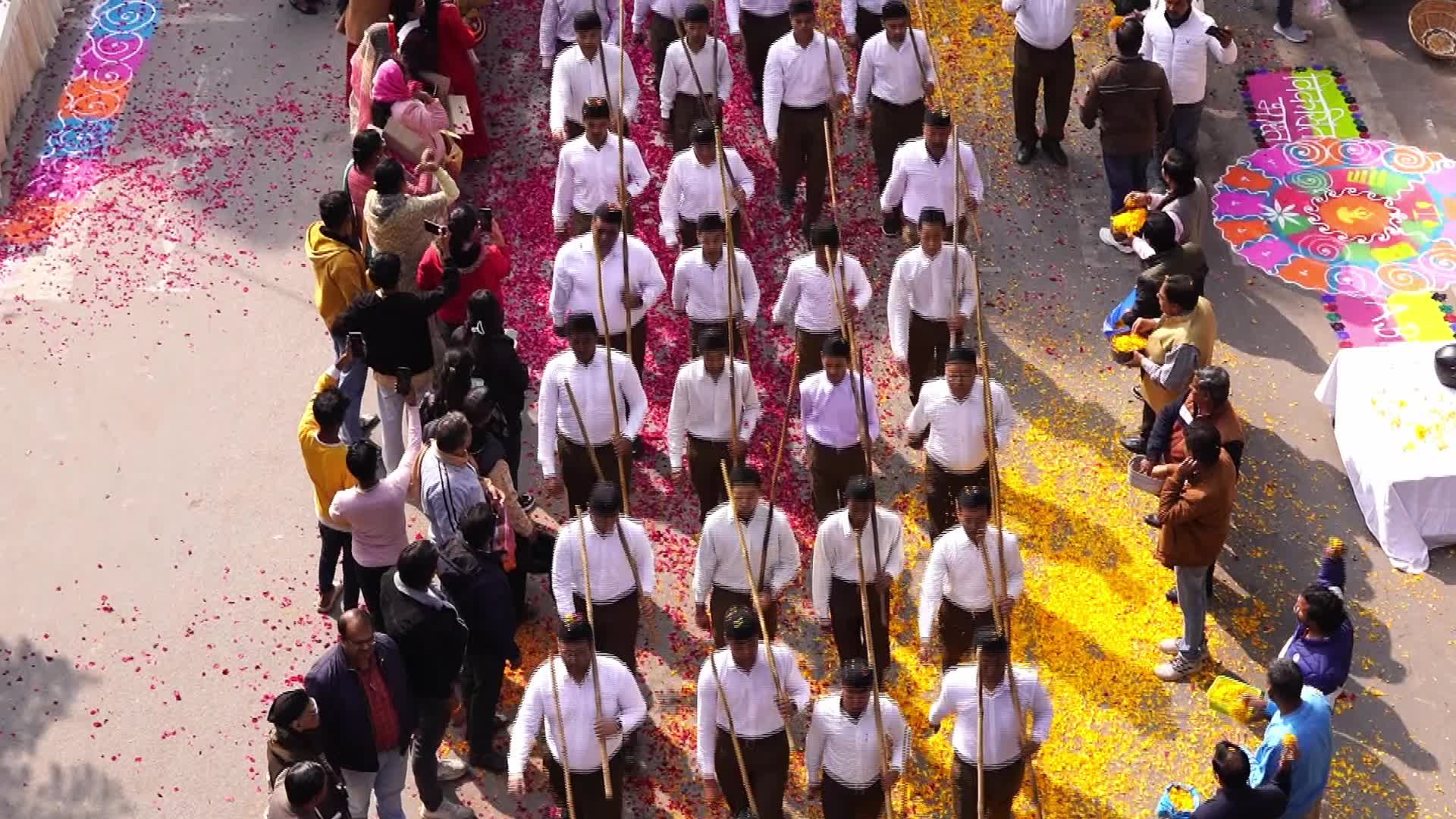 RSS Parade In Ajmer, India