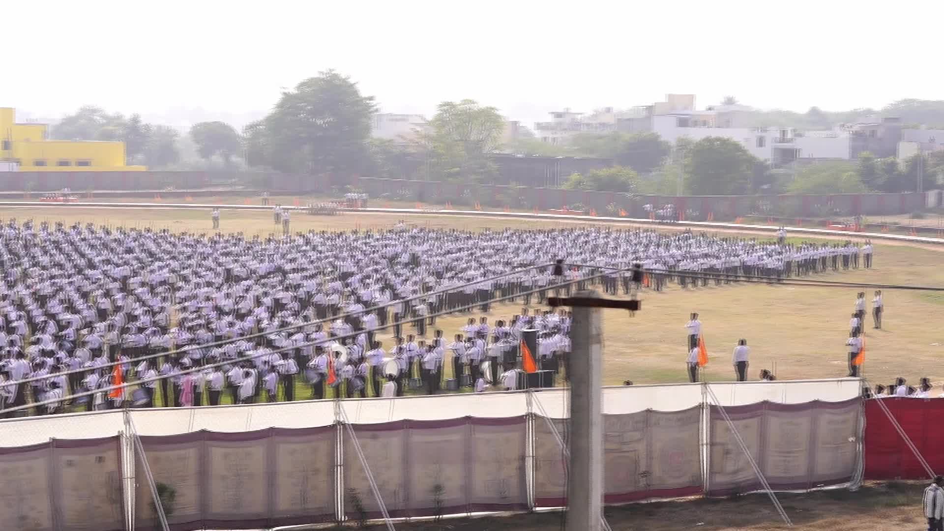 RSS Parade In Ajmer, India