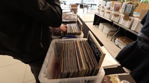 Vinyl Records Market In Gdansk