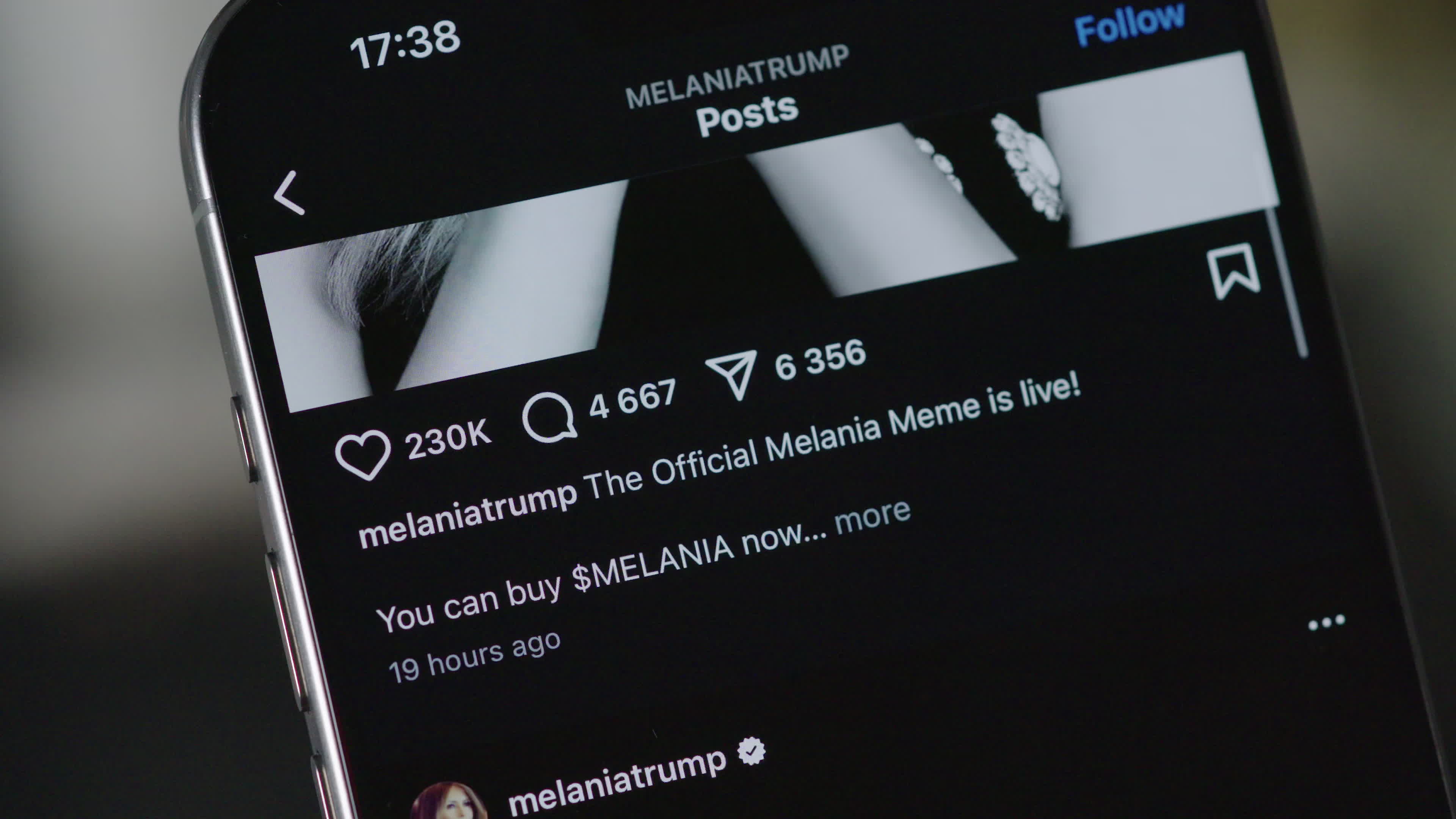 Melania Trump Meme Token Crypto