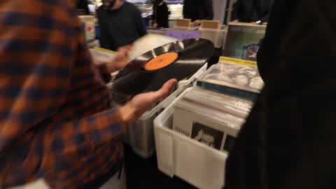 Vinyl Records Market In Gdansk
