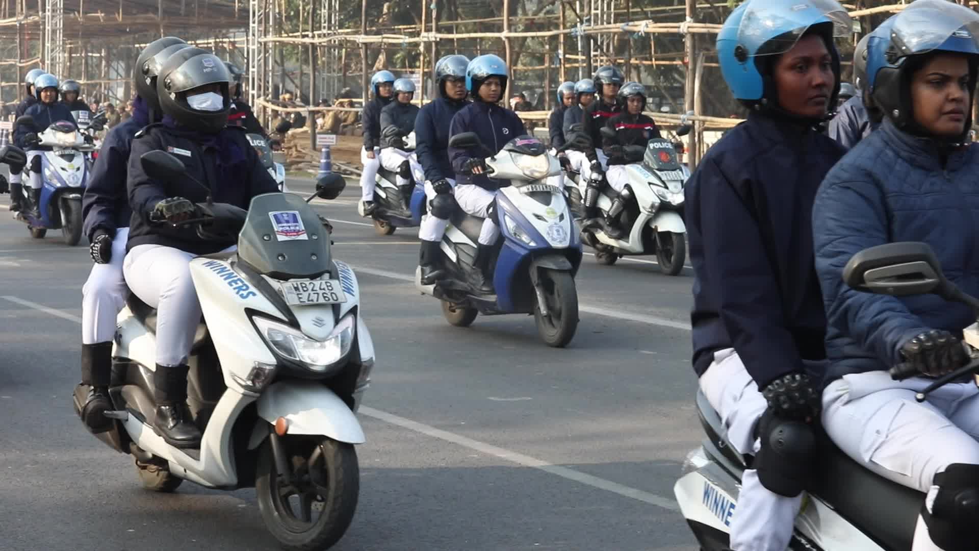 Rehearsal Of Republic Day Parade In Kolkata