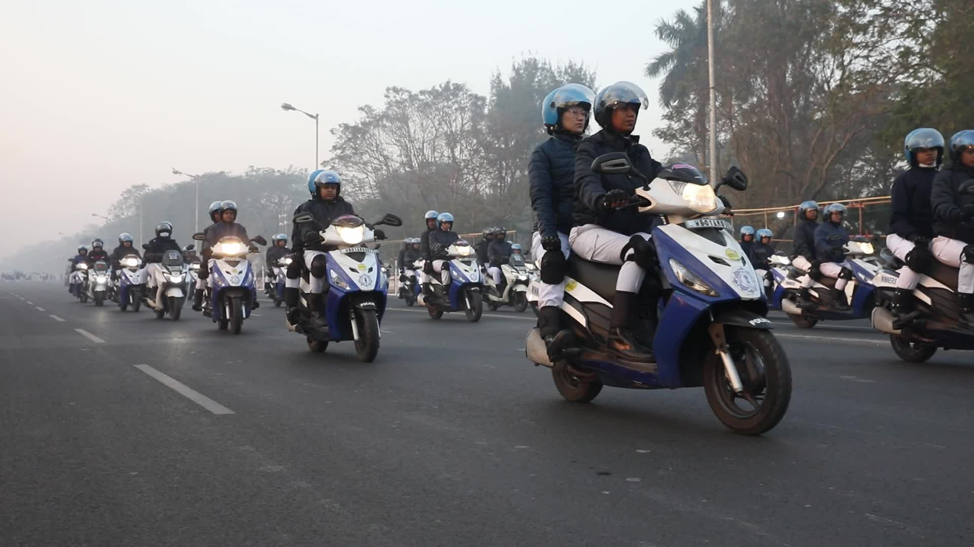 Rehearsal Of Republic Day Parade In Kolkata