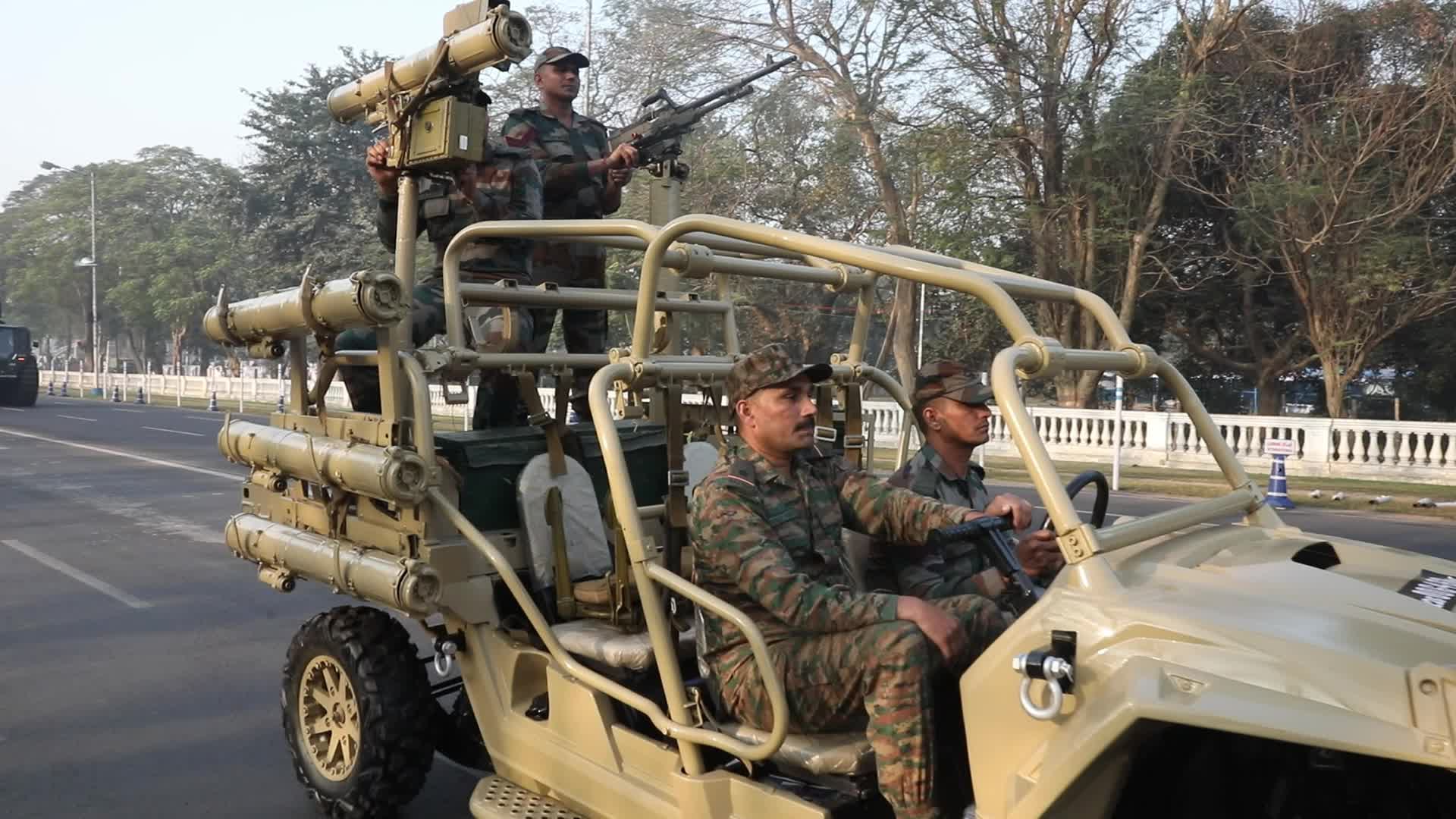 Rehearsal Of Republic Day Parade In Kolkata