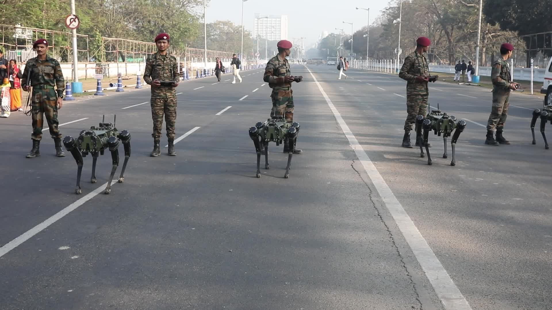 Rehearsal Of Republic Day Parade In Kolkata