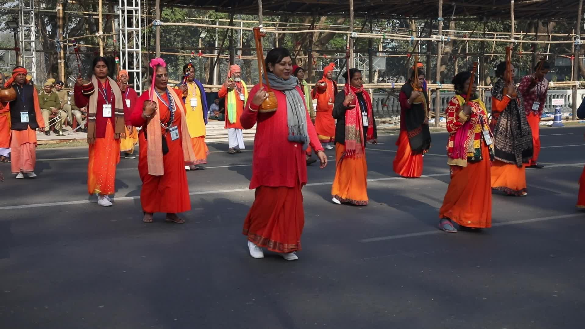 Rehearsal Of Republic Day Parade In Kolkata