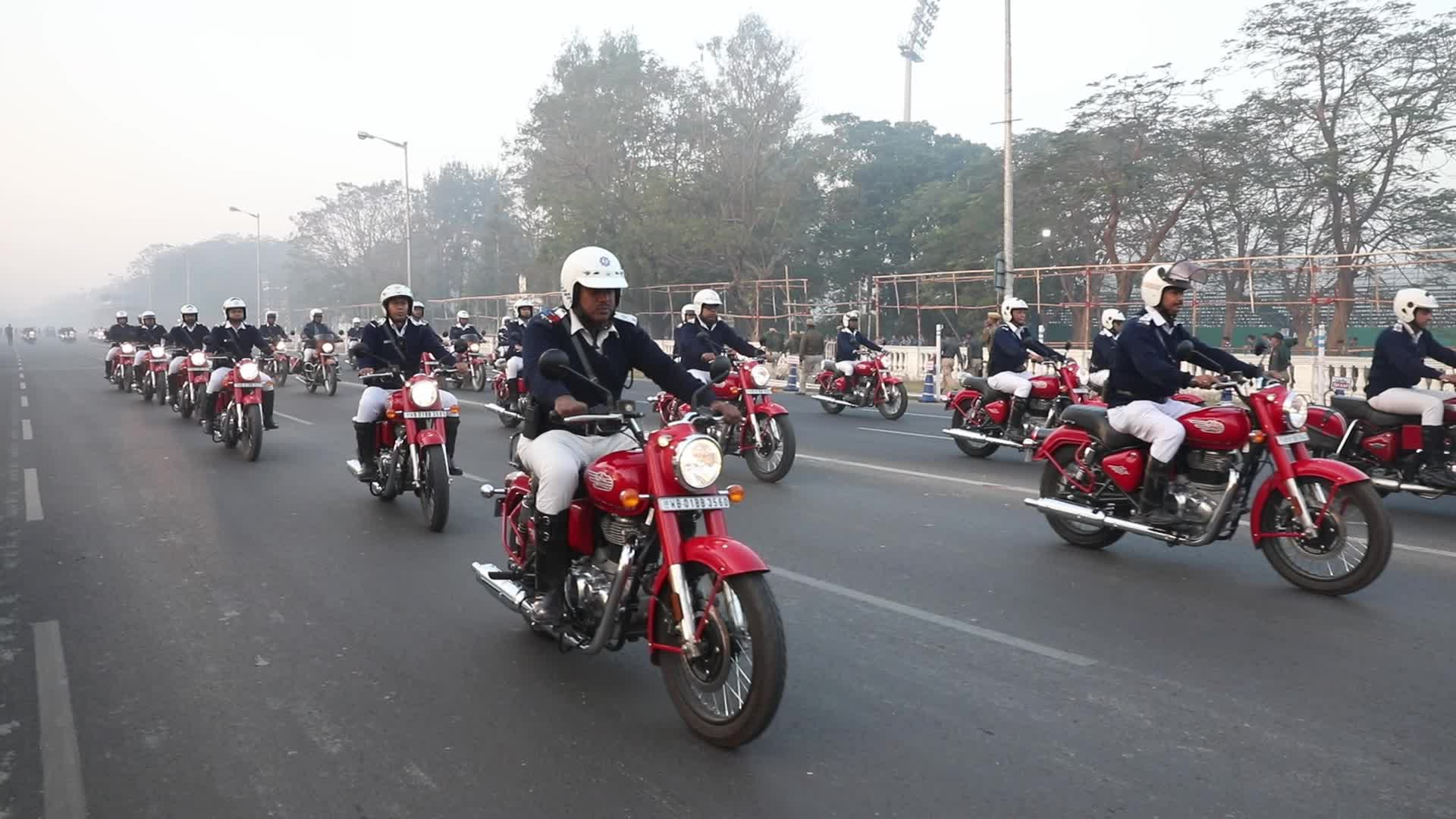 Rehearsal Of Republic Day Parade In Kolkata