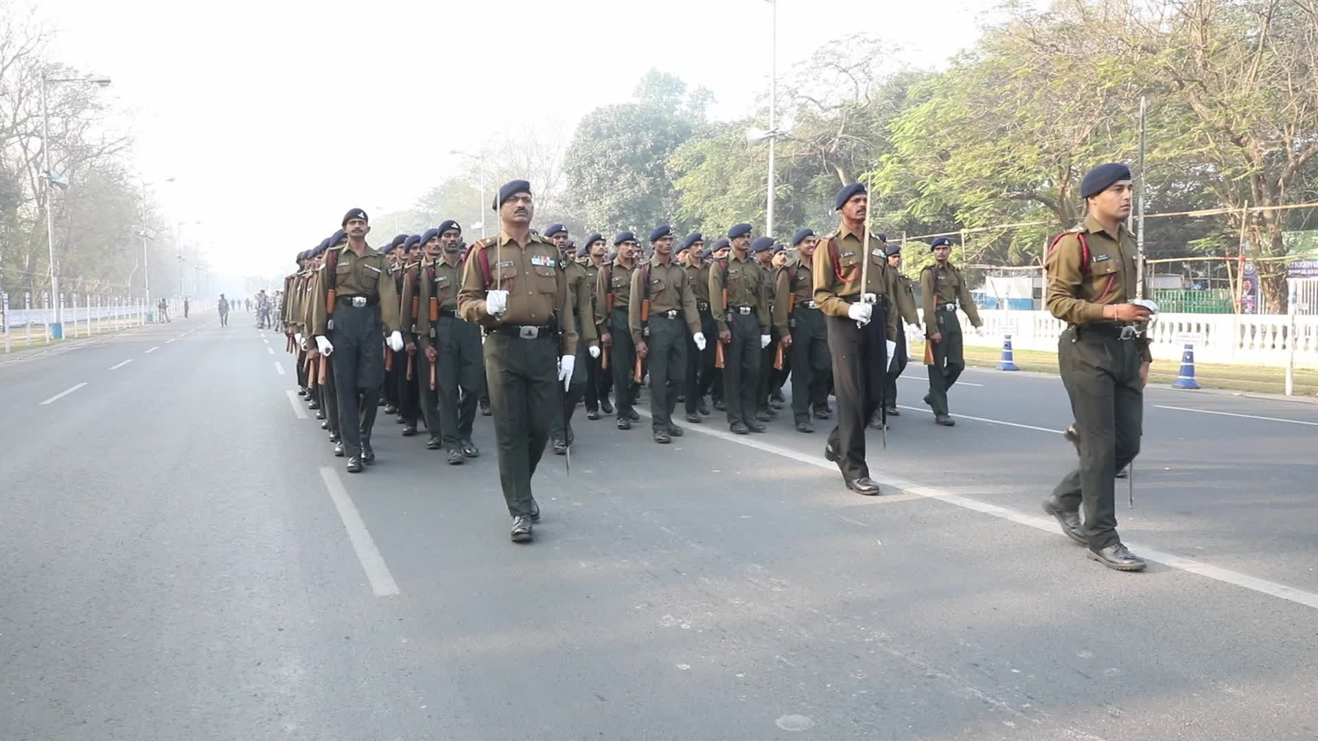 Rehearsal Of Republic Day Parade In Kolkata