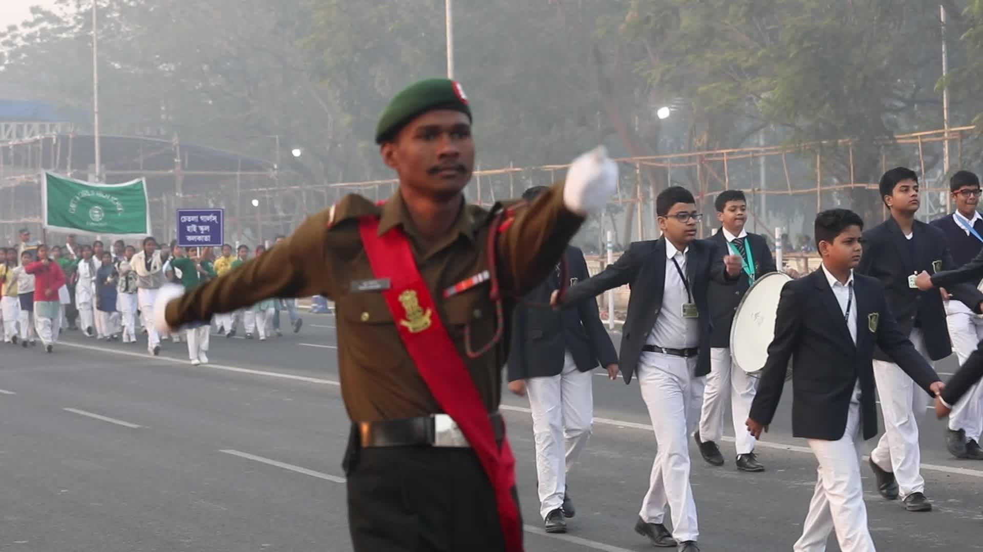 Rehearsal Of Republic Day Parade In Kolkata