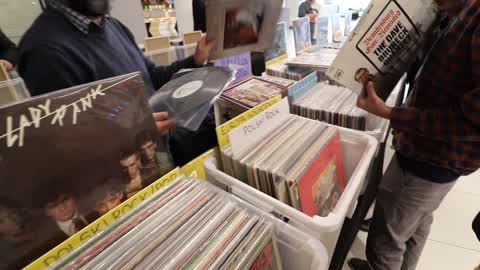 Vinyl Records Market In Gdansk