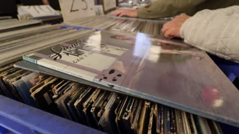 Vinyl Records Market In Gdansk