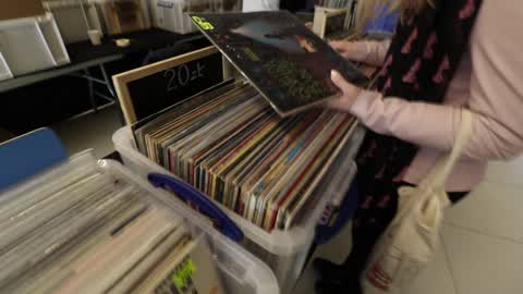 Vinyl Records Market In Gdansk