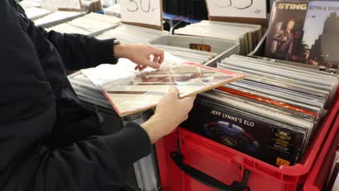 Vinyl Records Market In Gdansk
